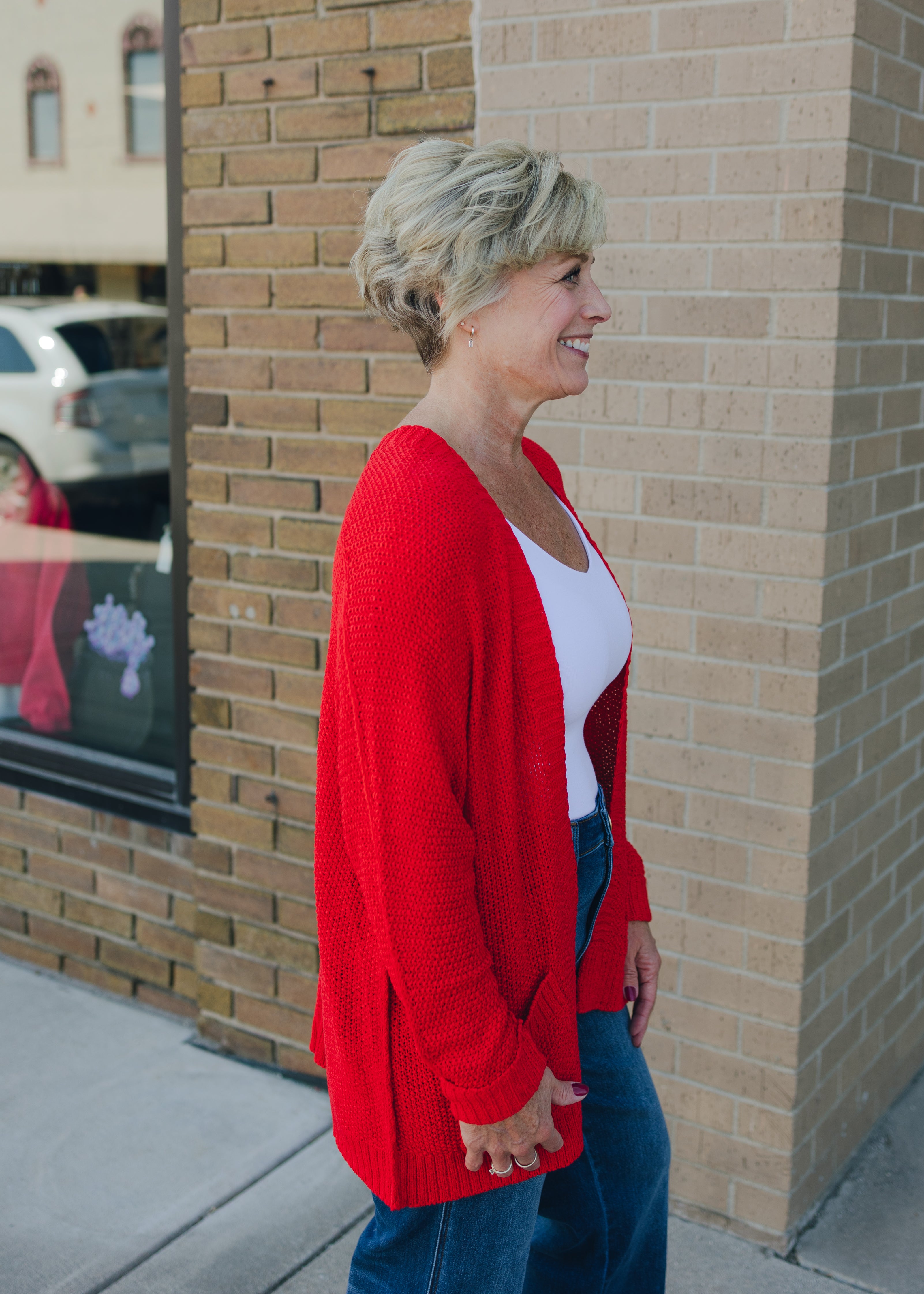 Slouchy Knit Cardigan