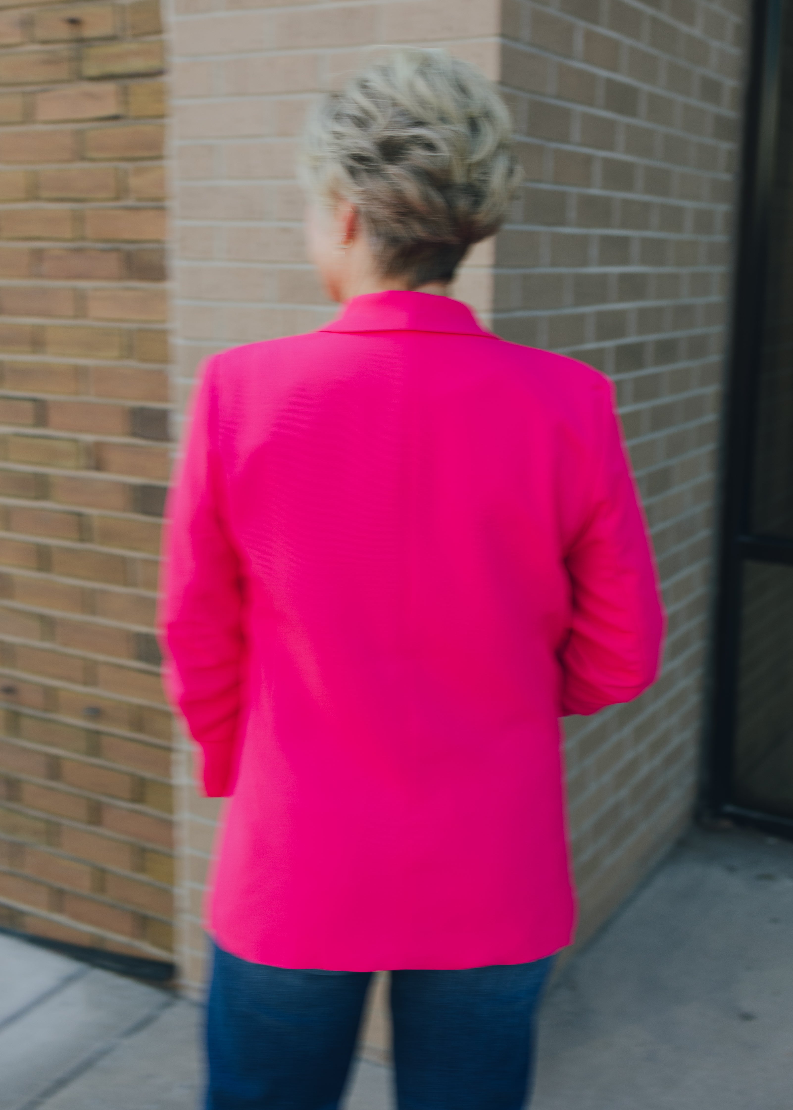 Hot Pink Classic Blazer