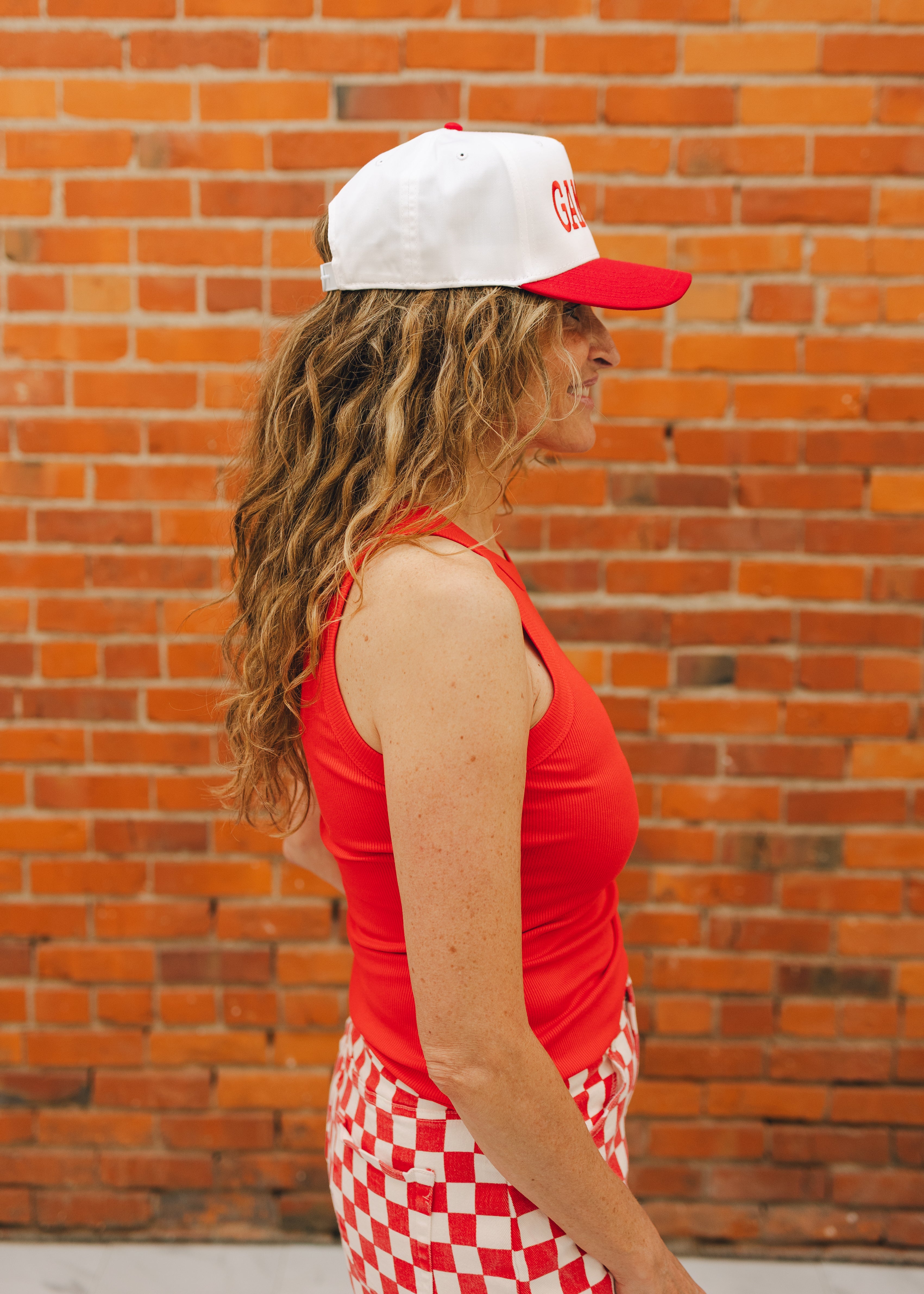 Rib Knit Round Neck Tank