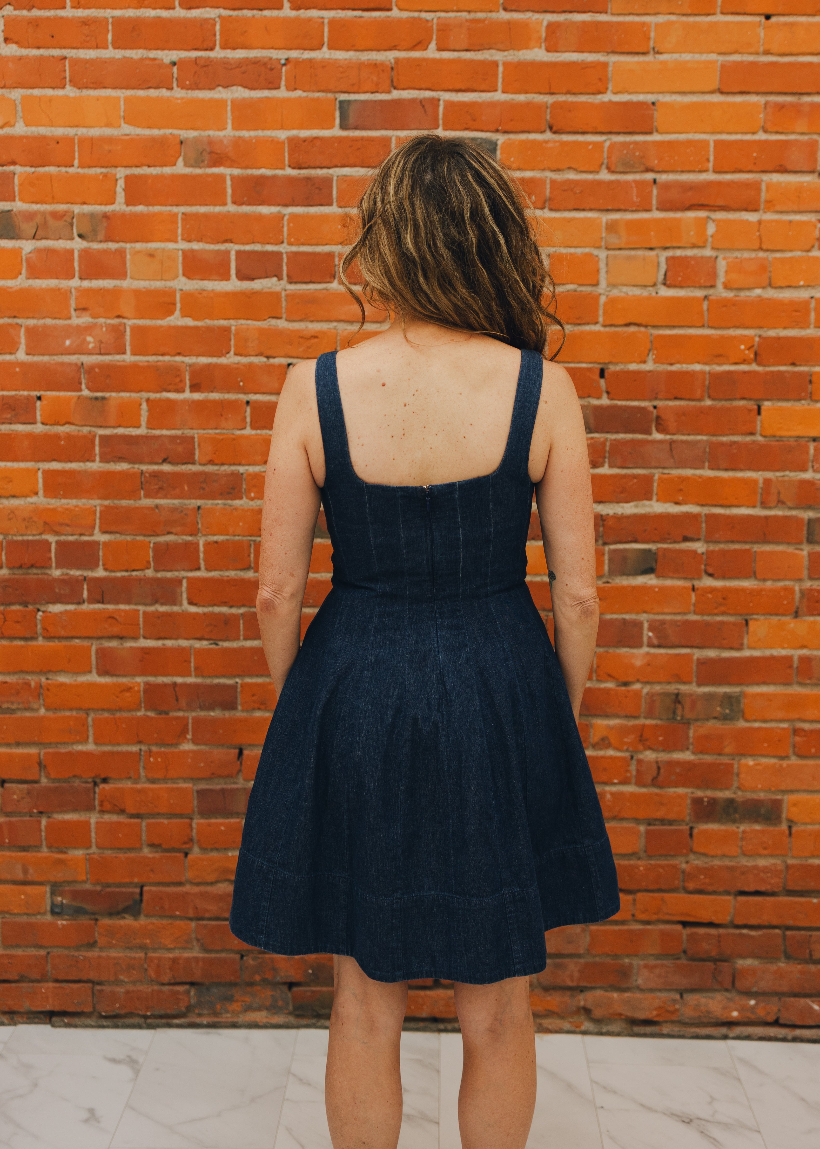 KUT Amelie Denim Dress