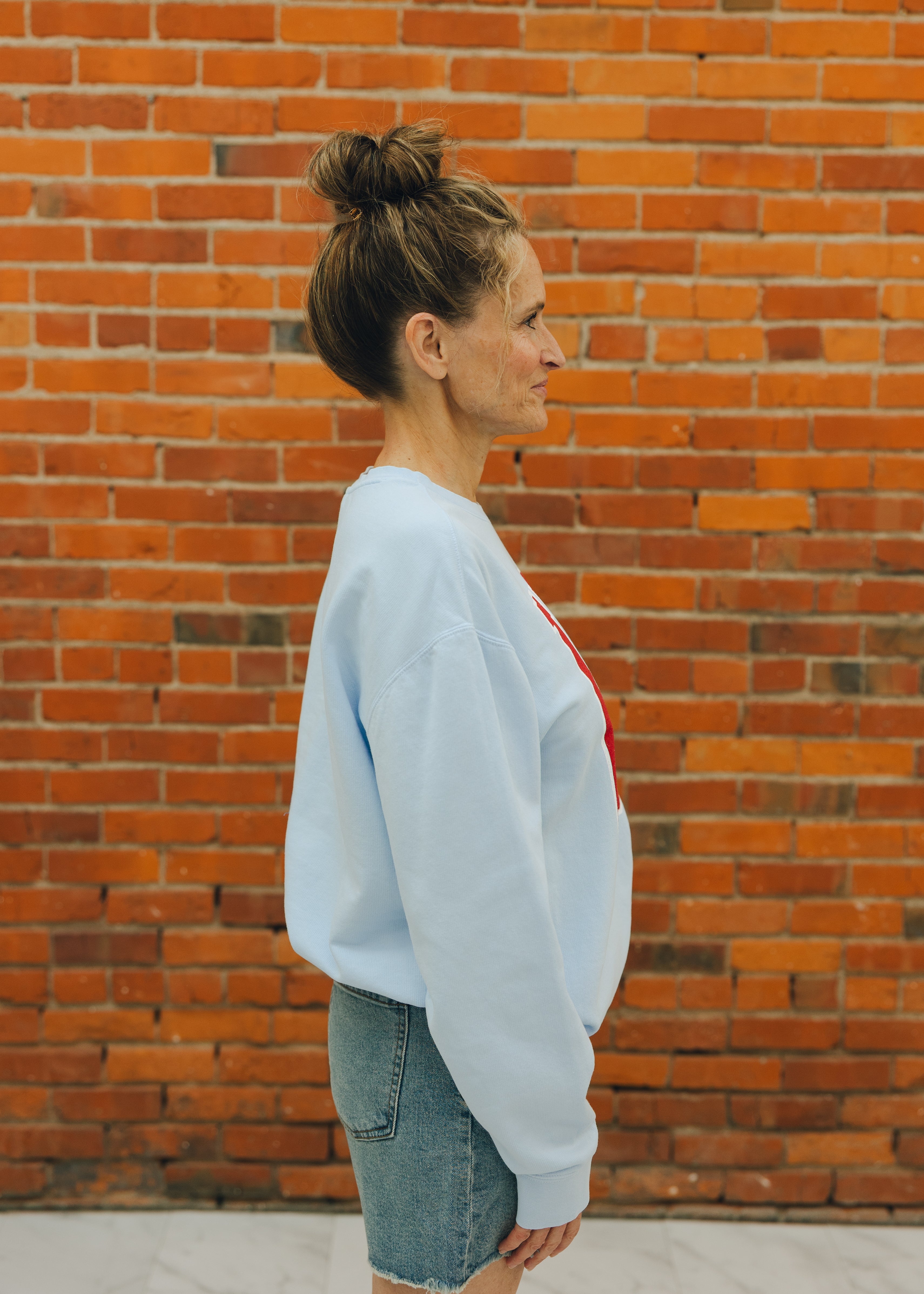 Tall USA Chambray Sweatshirt