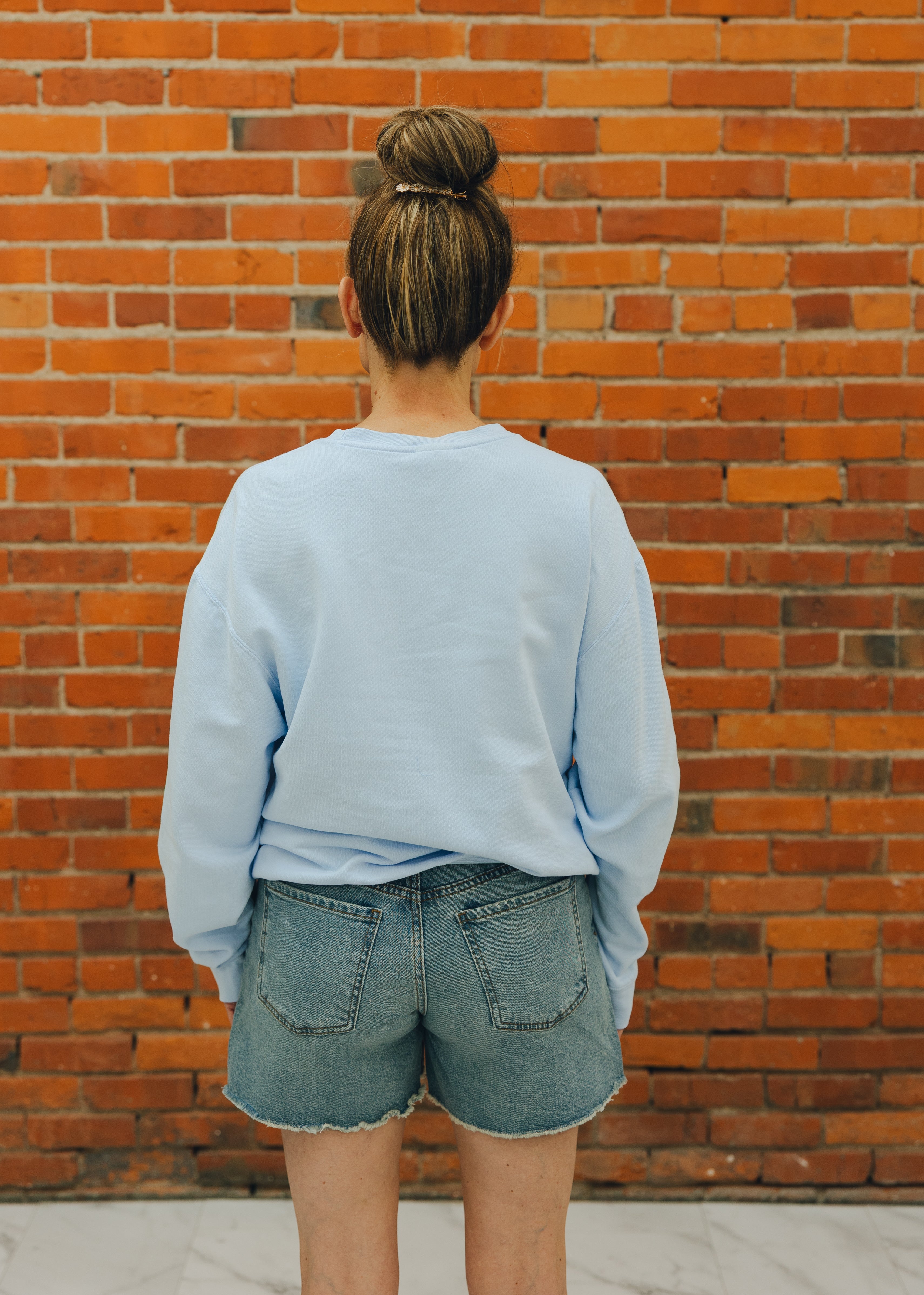 Tall USA Chambray Sweatshirt