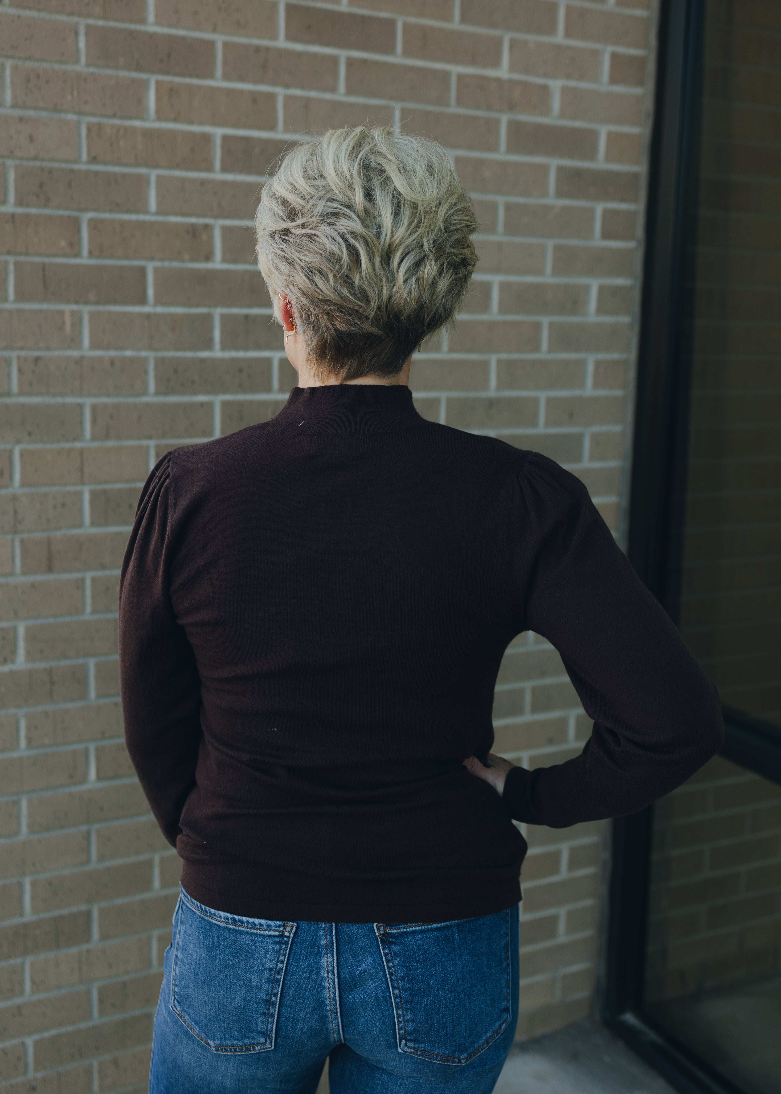 Molly Bracken Knitted Sweater - Chocolate