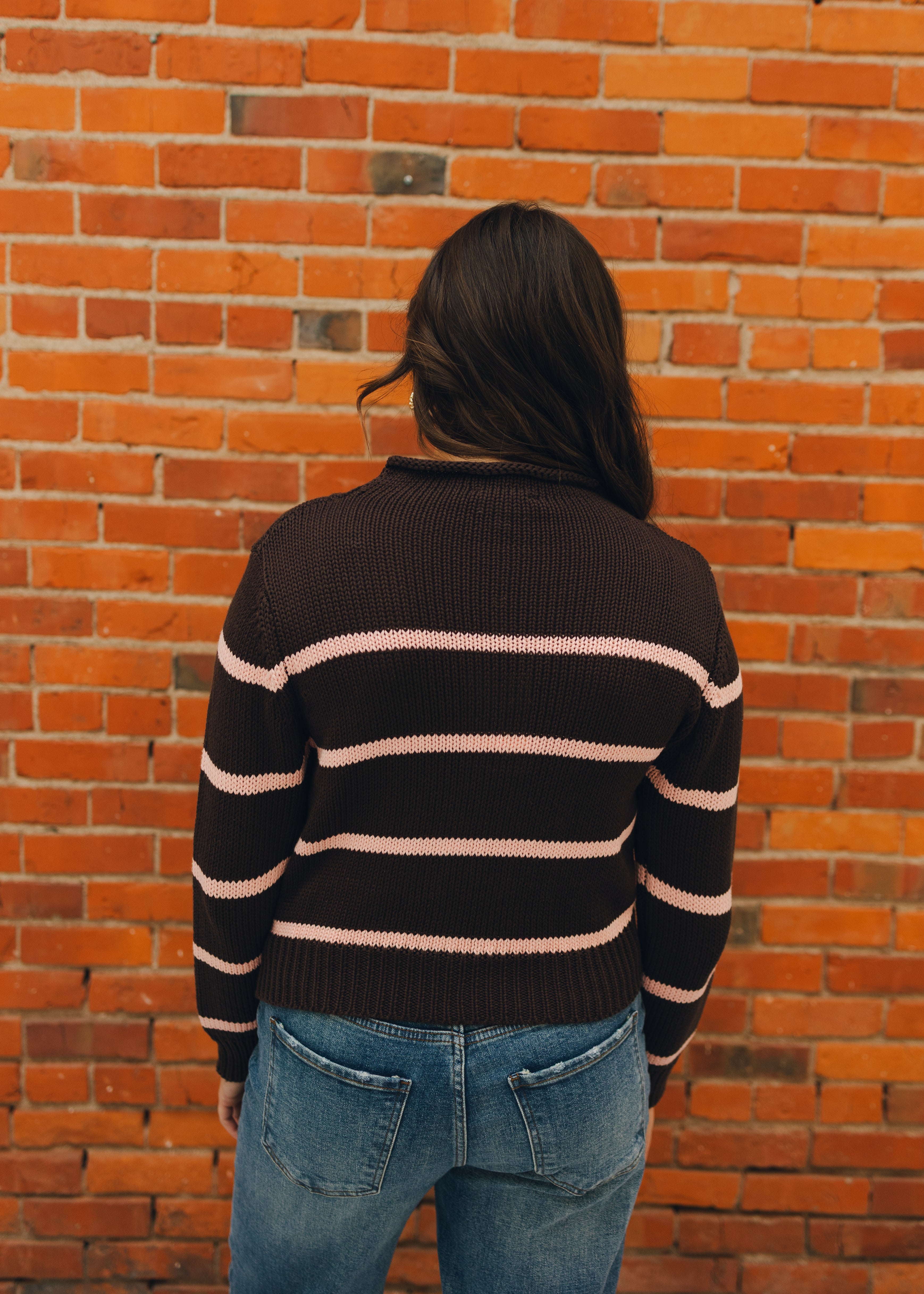 Striped Long Sleeve Sweater