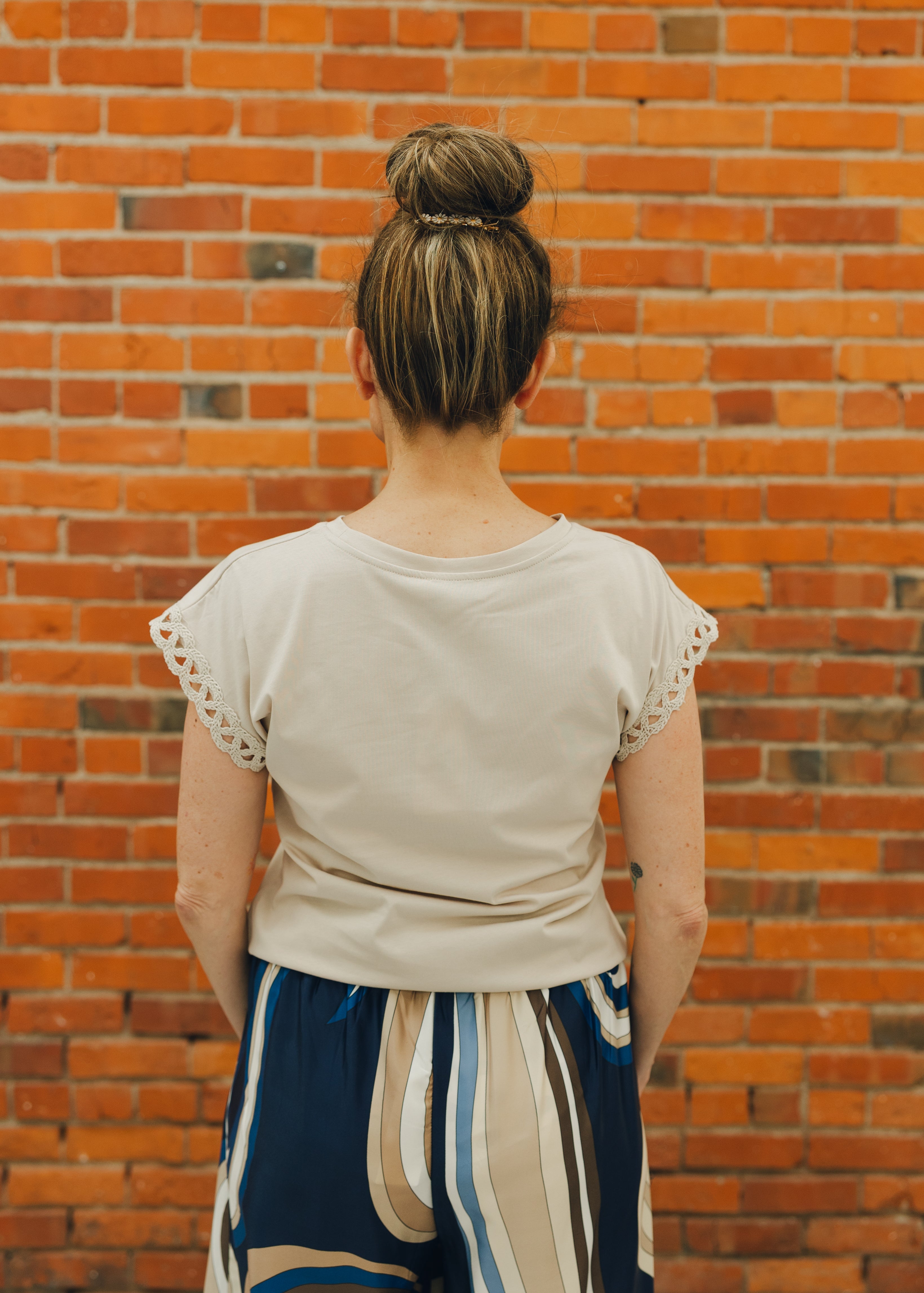 Crochet Sleeve Top