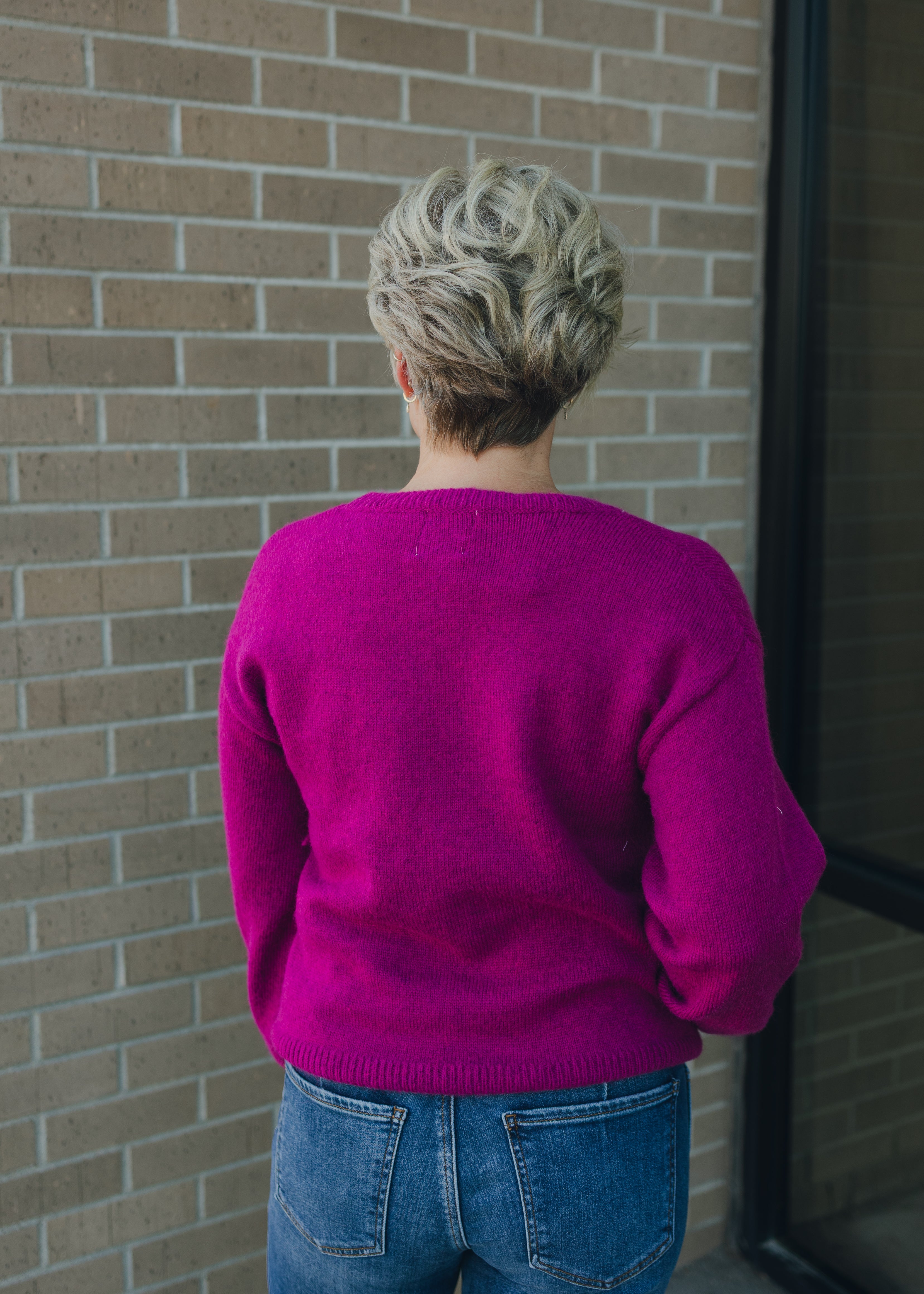 Molly Bracken Flower Gem Sweater