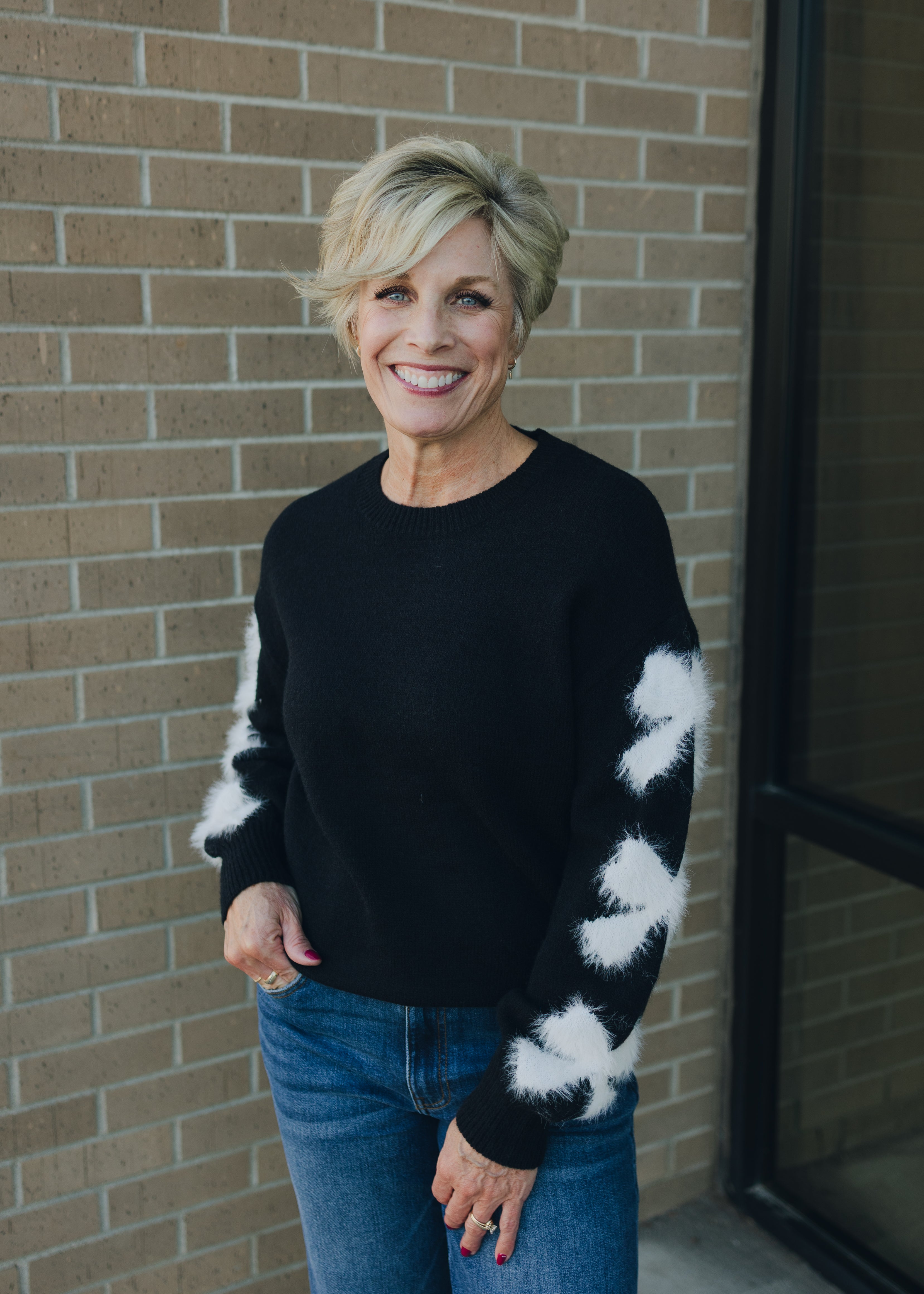 Molly Bracken Bow Sleeve Sweater