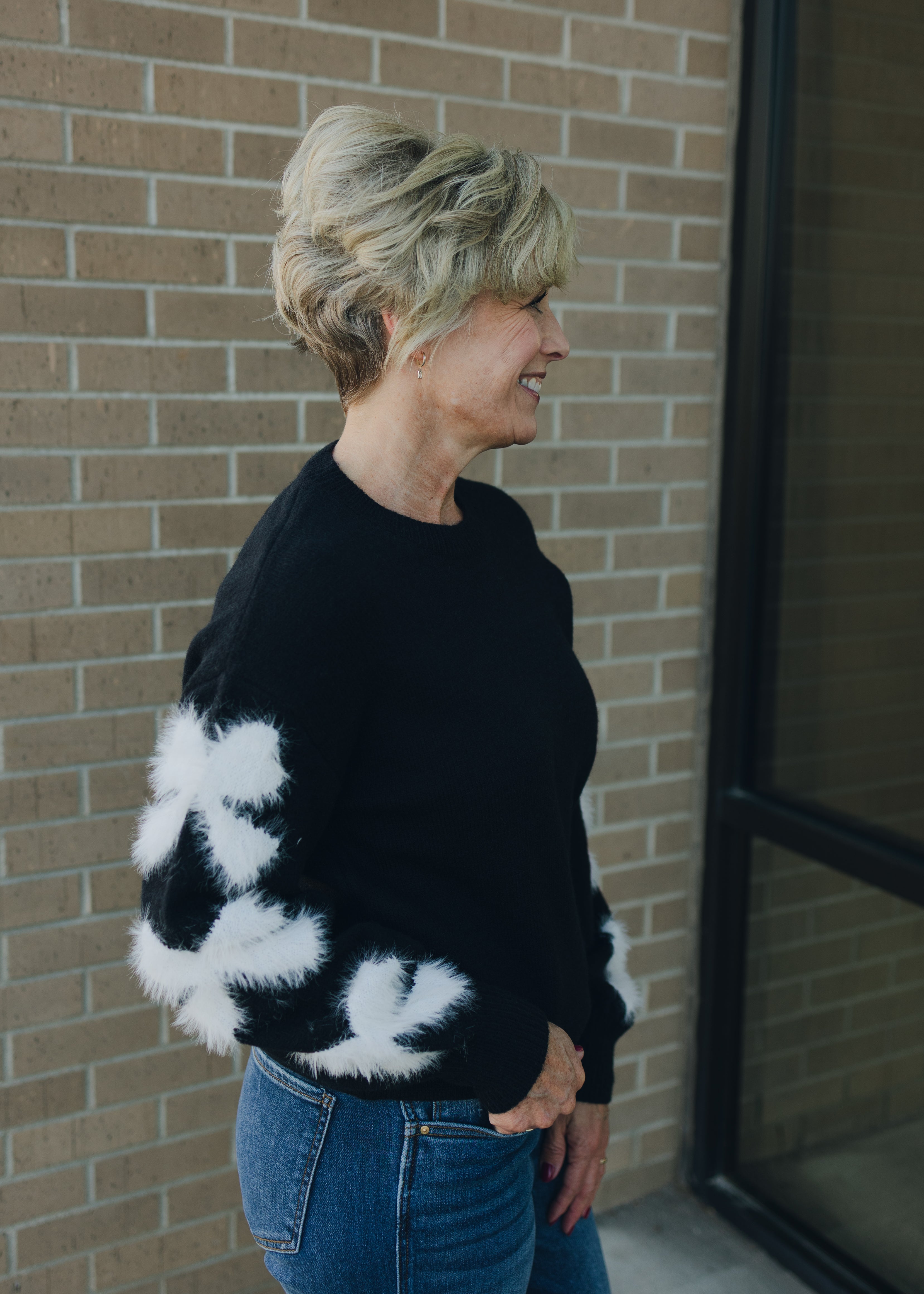 Molly Bracken Bow Sleeve Sweater