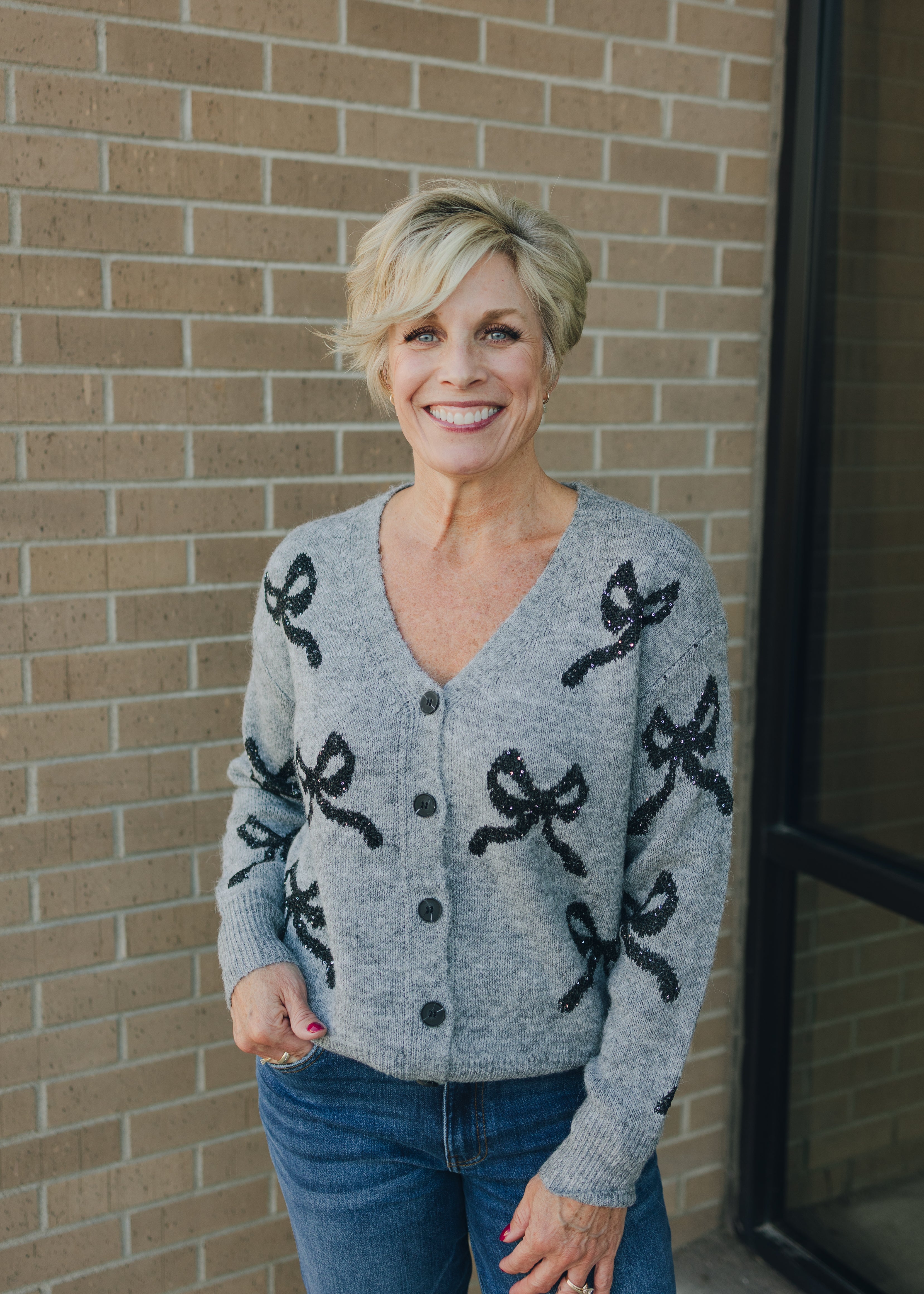 Molly Bracken Bow Cardigan