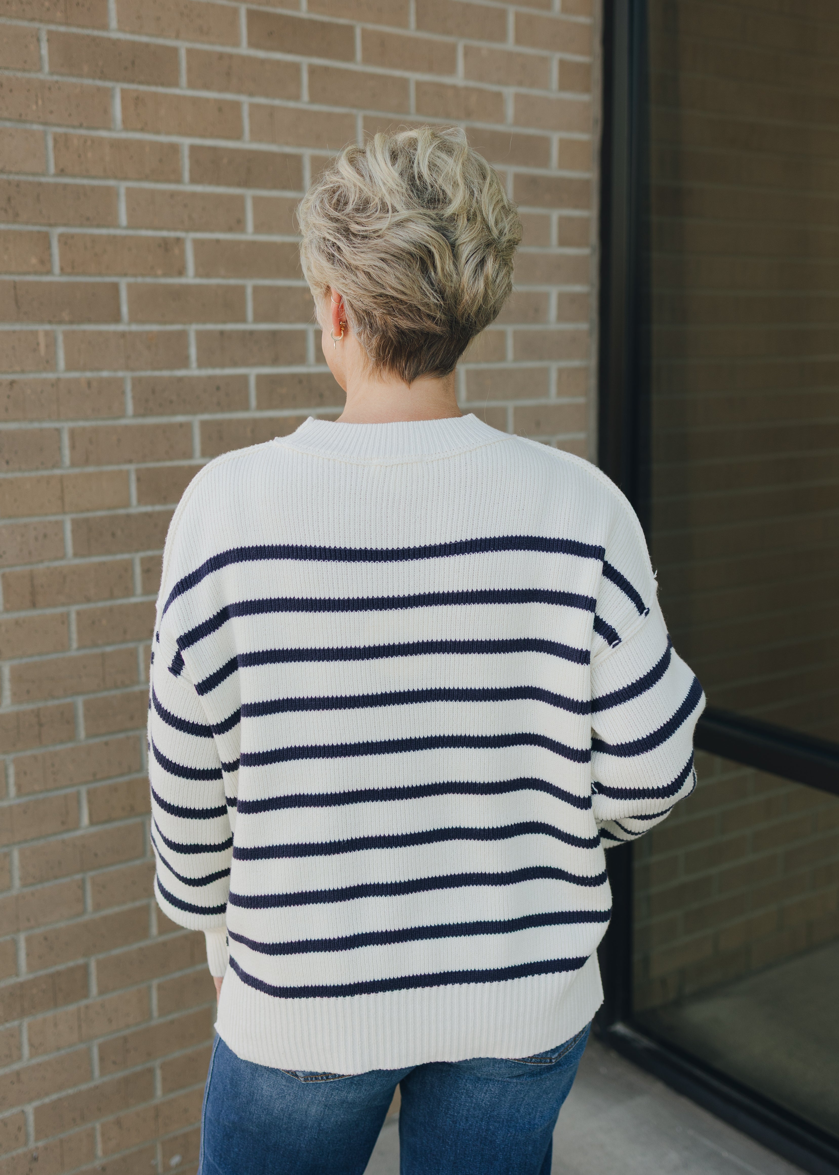 Stripe Pullover Sweater