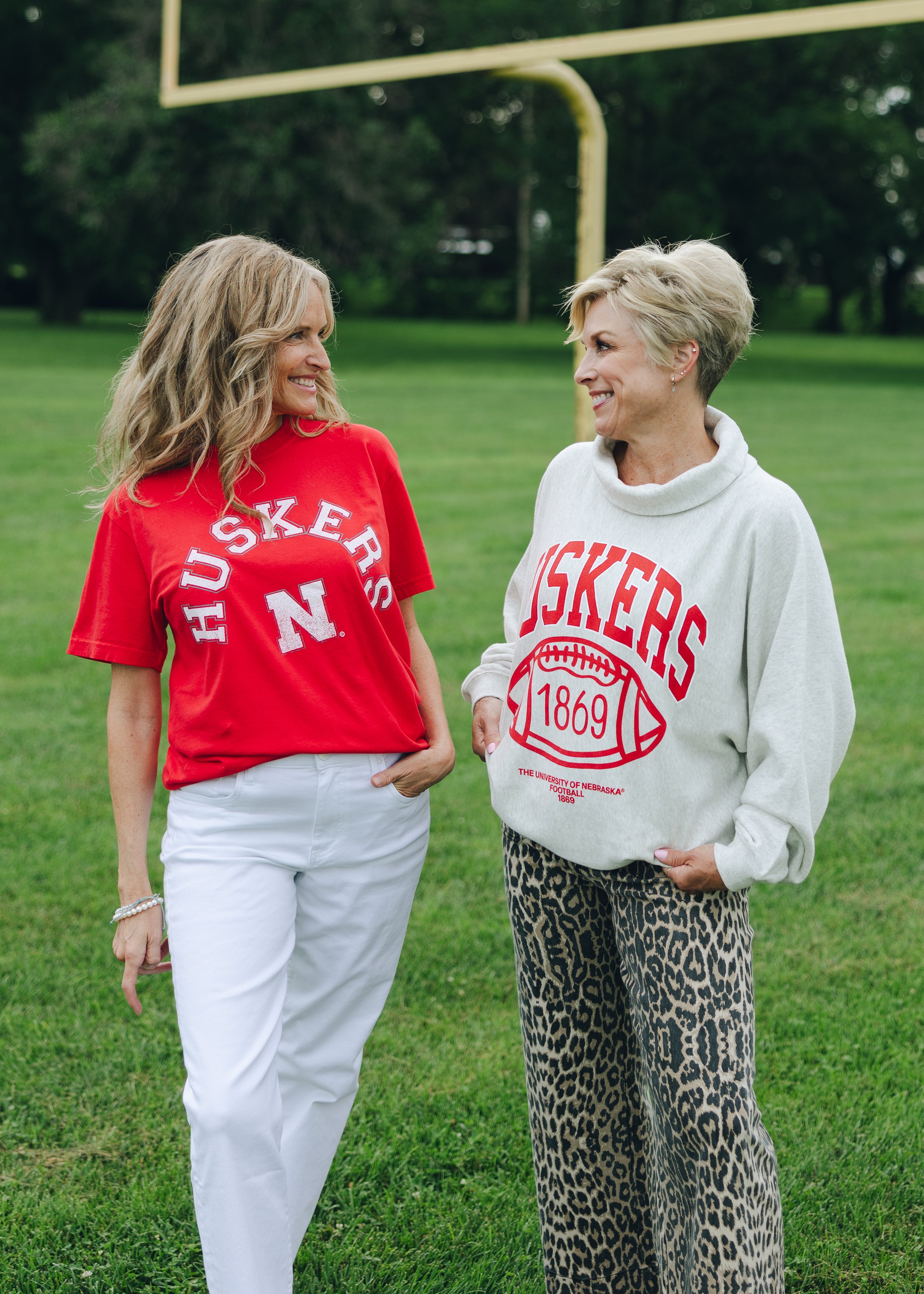 Nebraska Huskers Roll Neck Sweatshirt