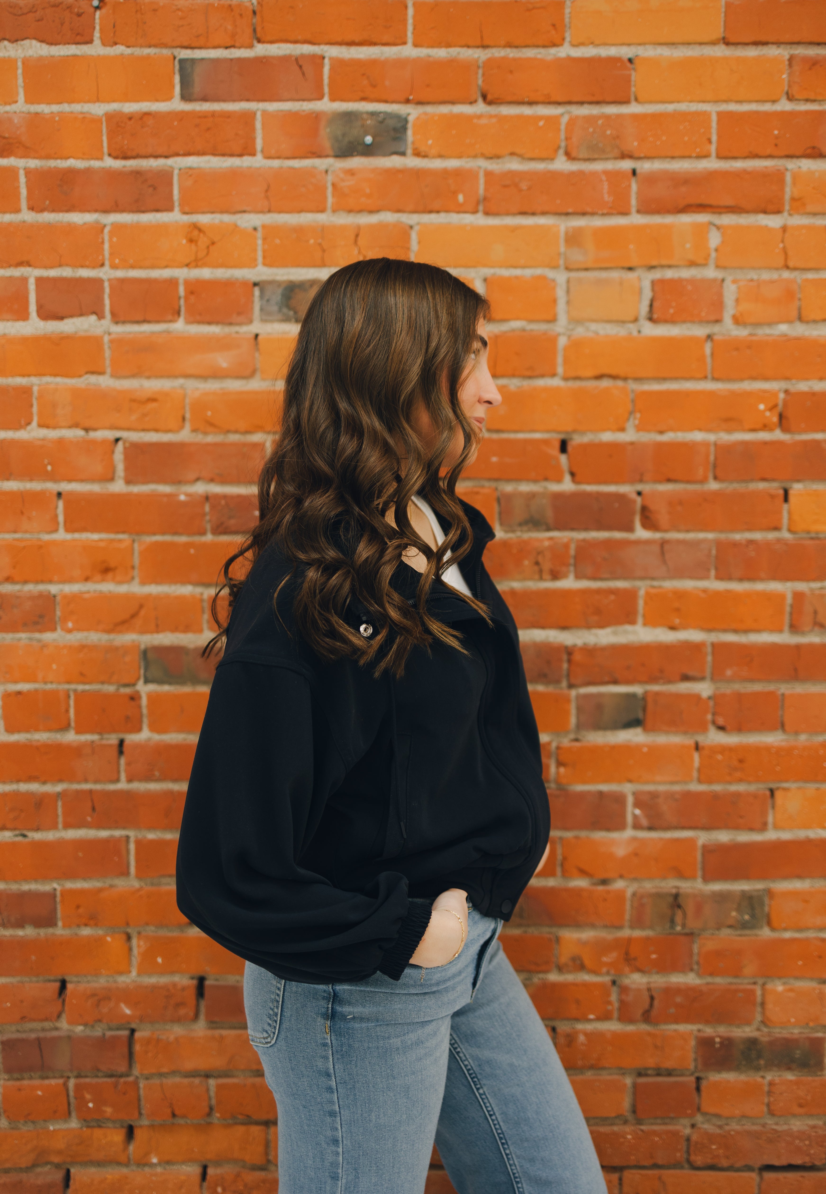 Liverpool Zip Up Dolman Jacket