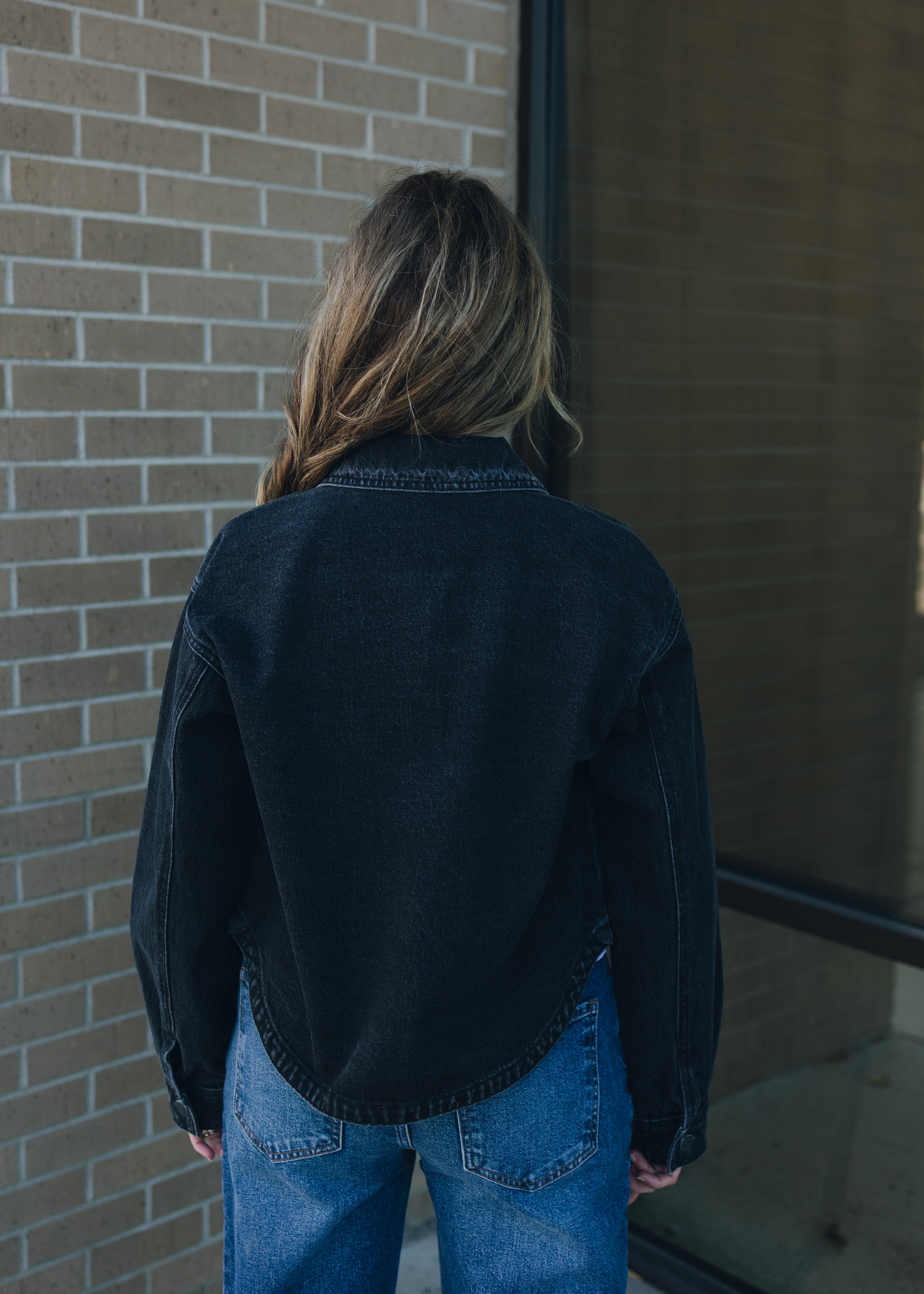 Z Supply Cropped Denim Jacket