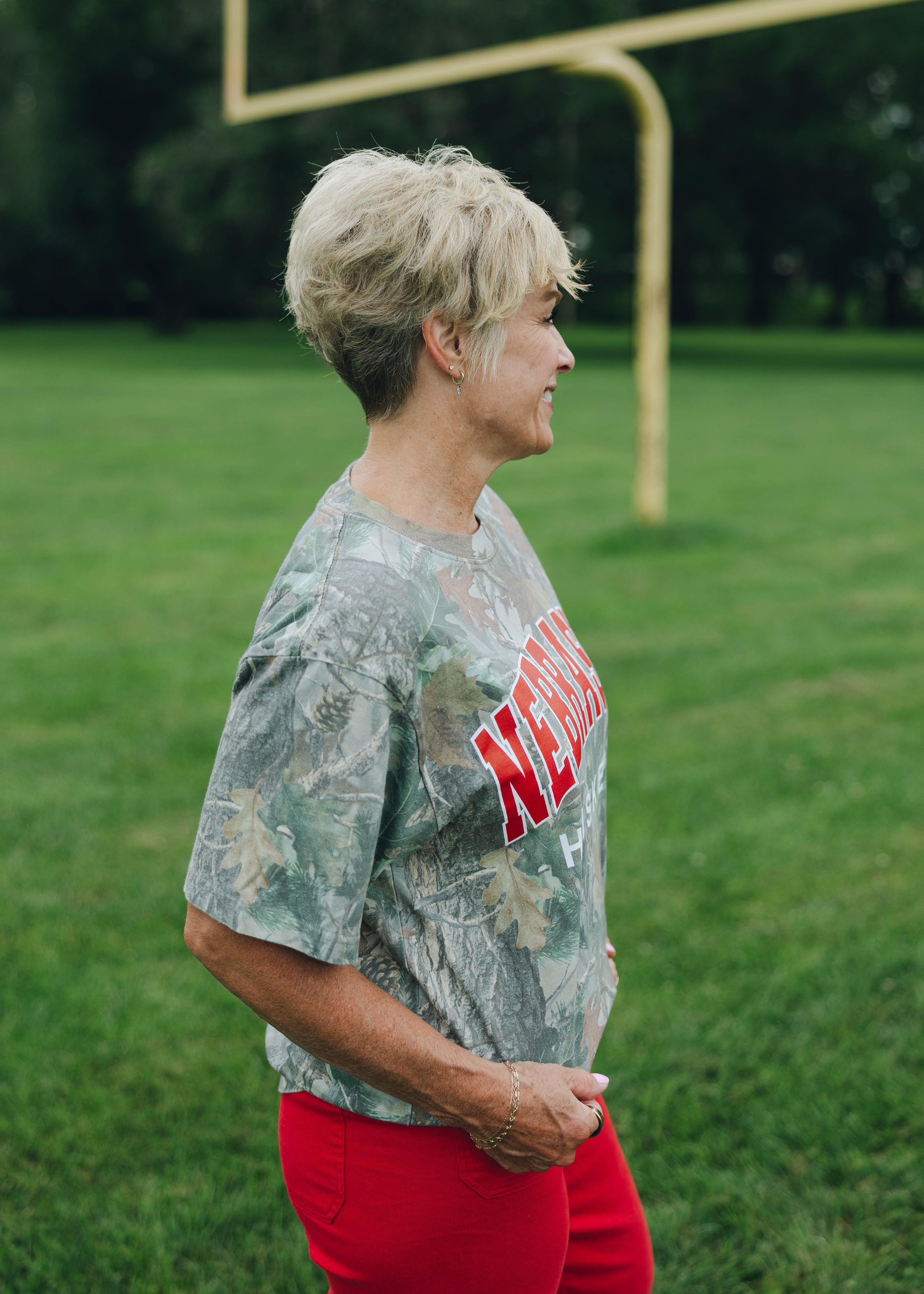 Nebraska Huskers Camo Tee