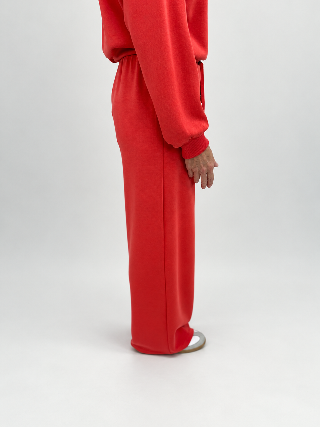 Brushed Modal Elastic Waistband Pants