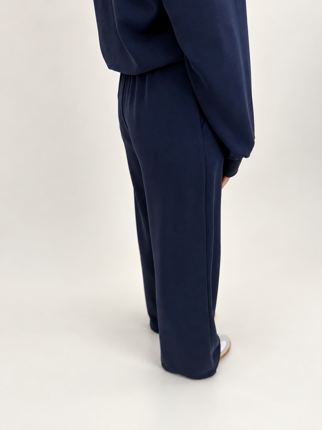 Brushed Modal Elastic Waistband Pants