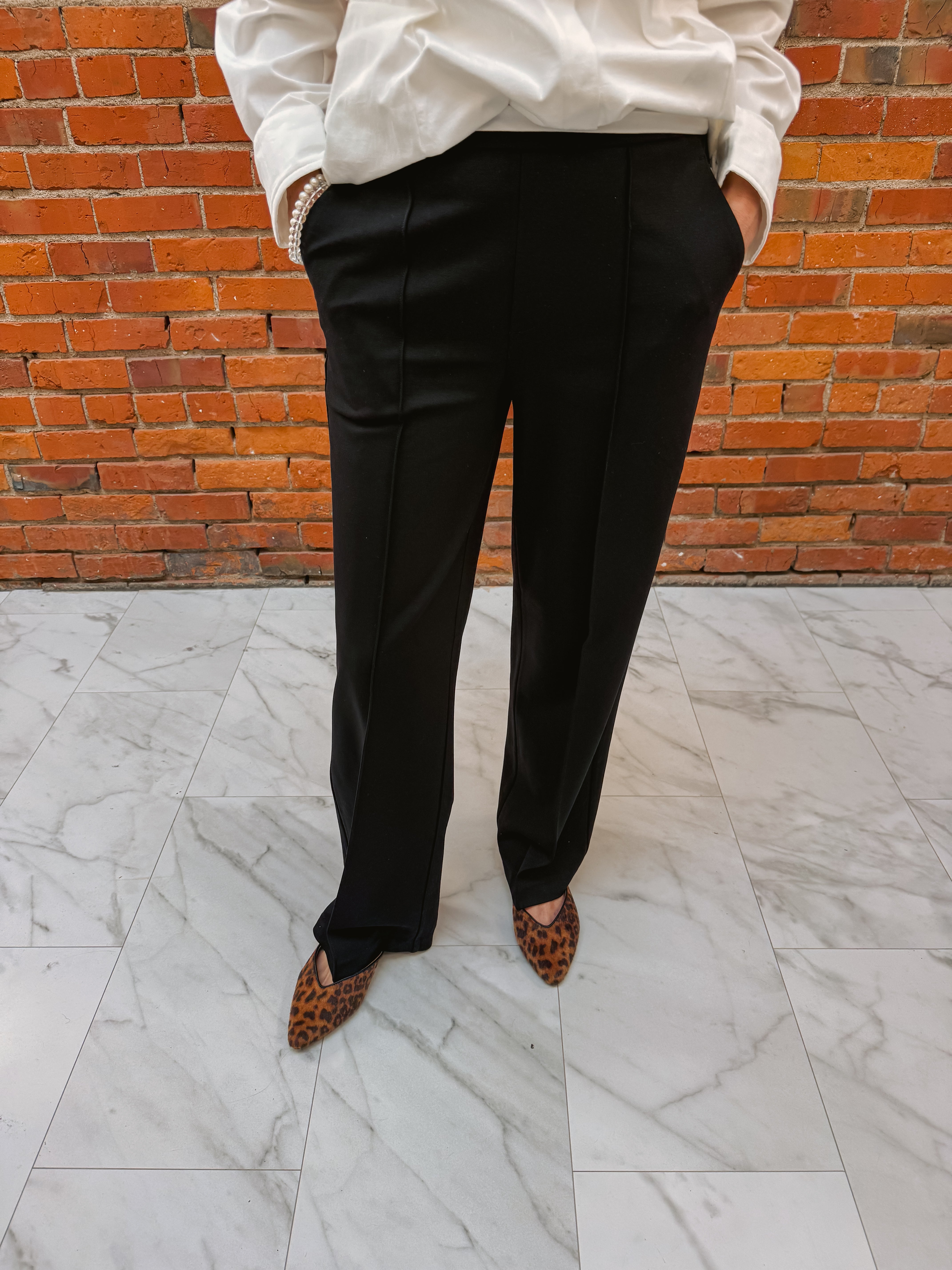 Liverpool Pull On Wide Leg Trouser