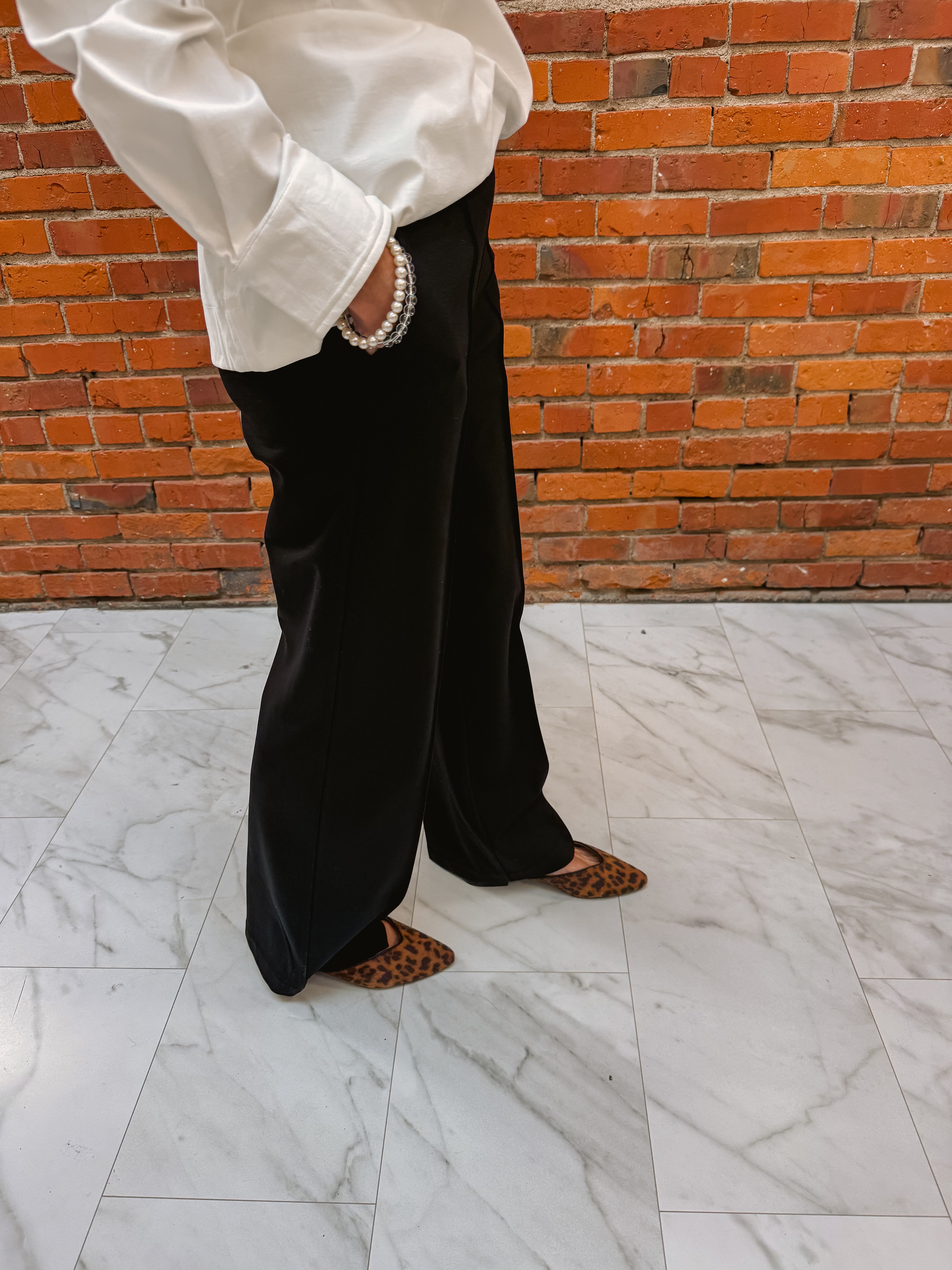 Liverpool Pull On Wide Leg Trouser