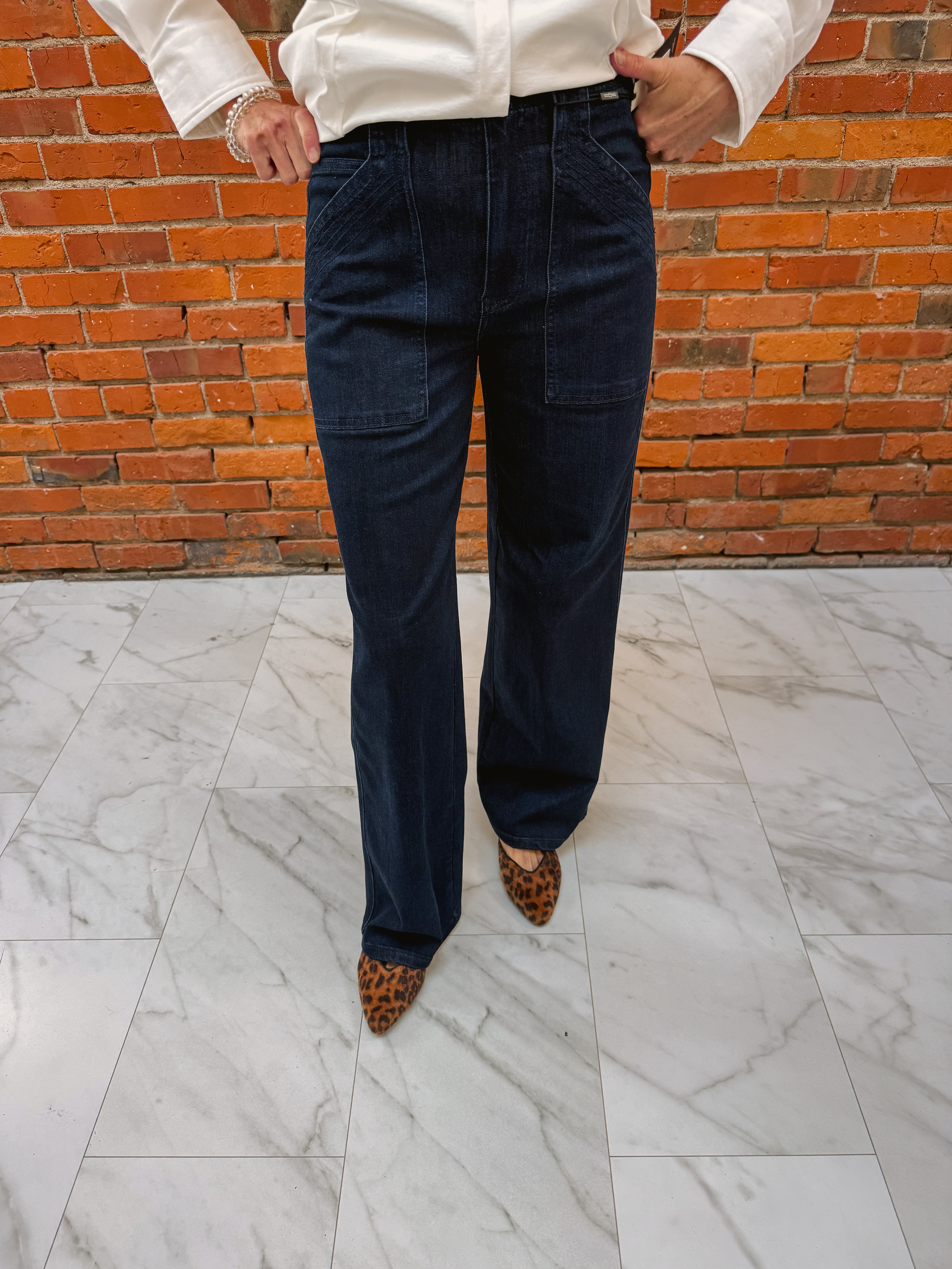 Liverpool Stride HR Wide Leg