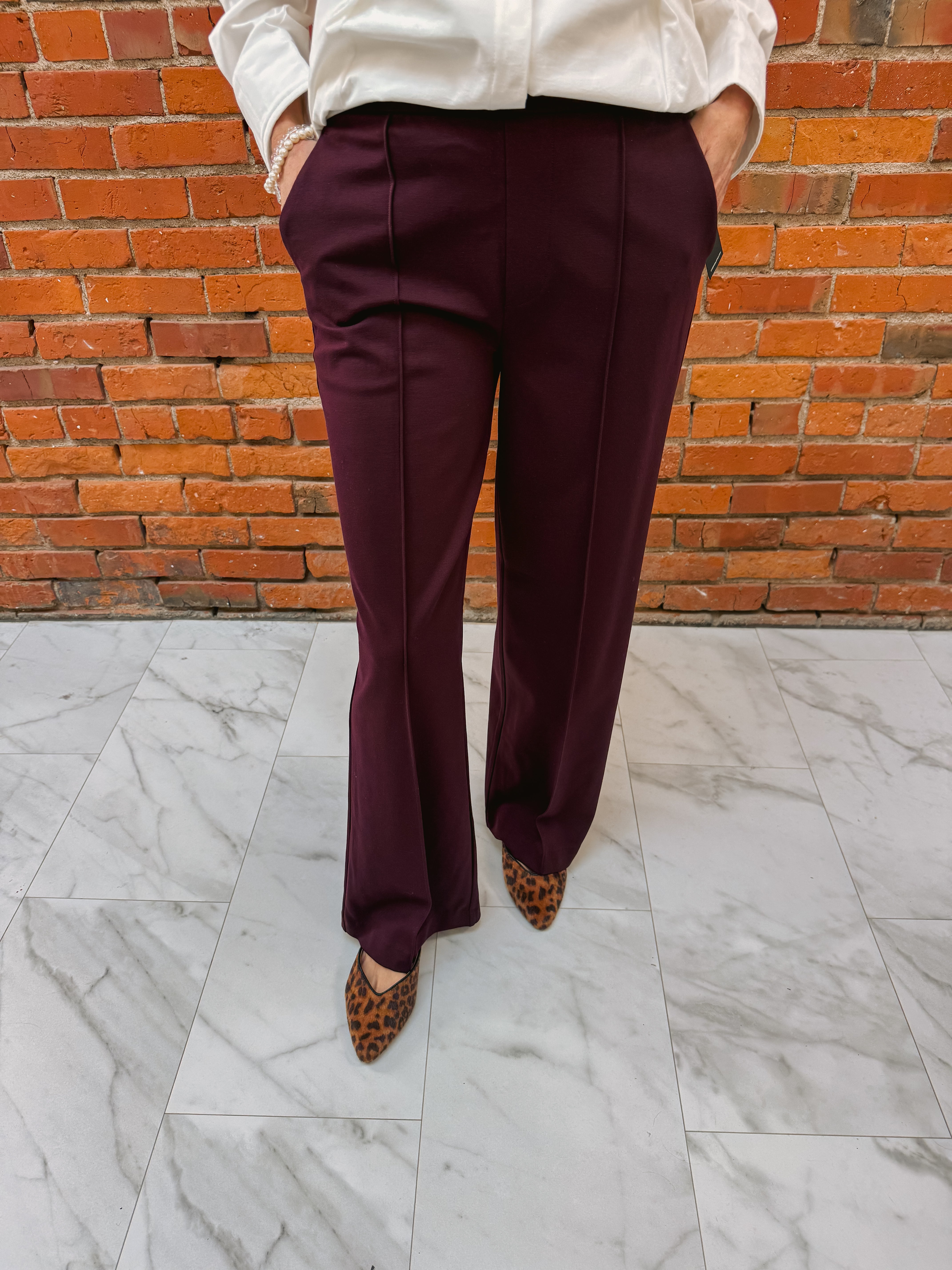 Liverpool Pull On Wide Leg Trouser