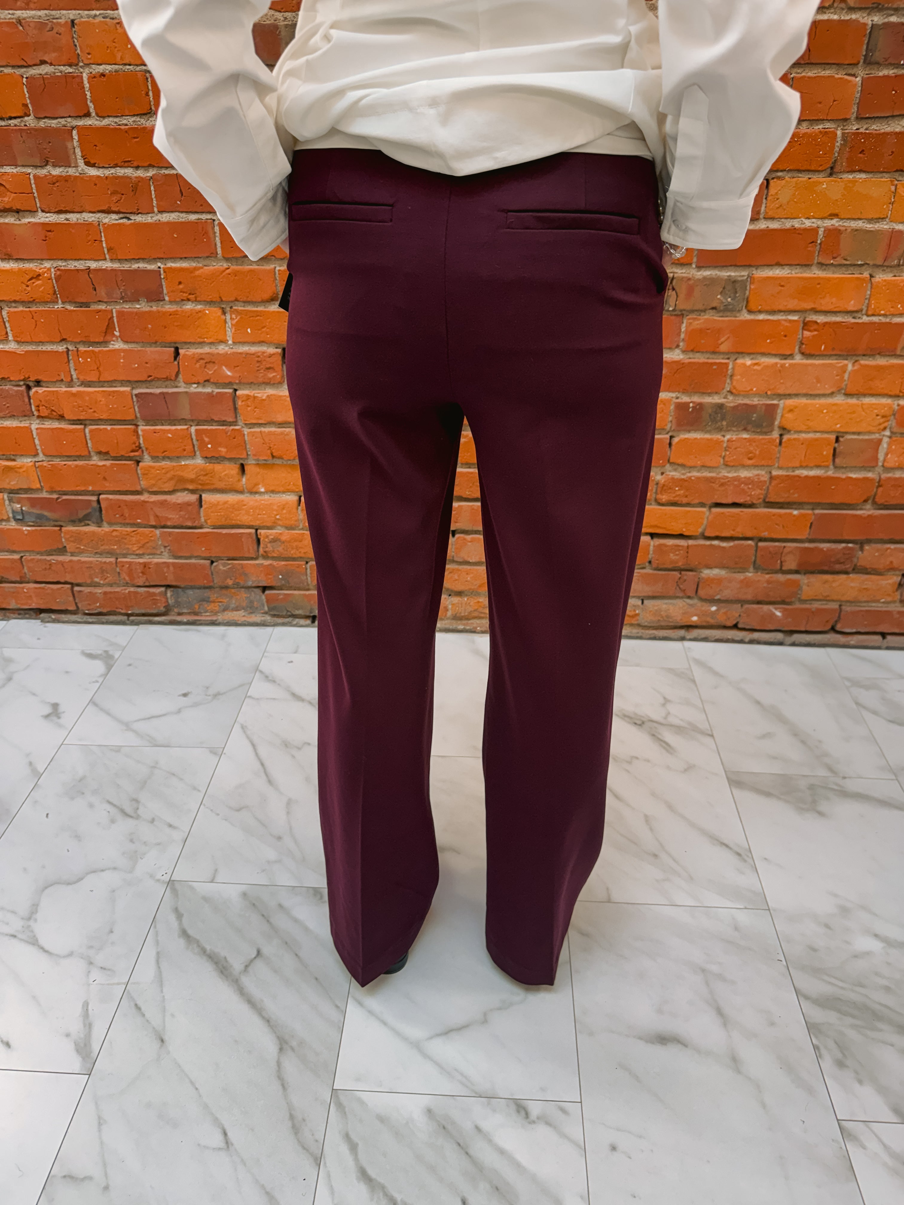 Liverpool Pull On Wide Leg Trouser