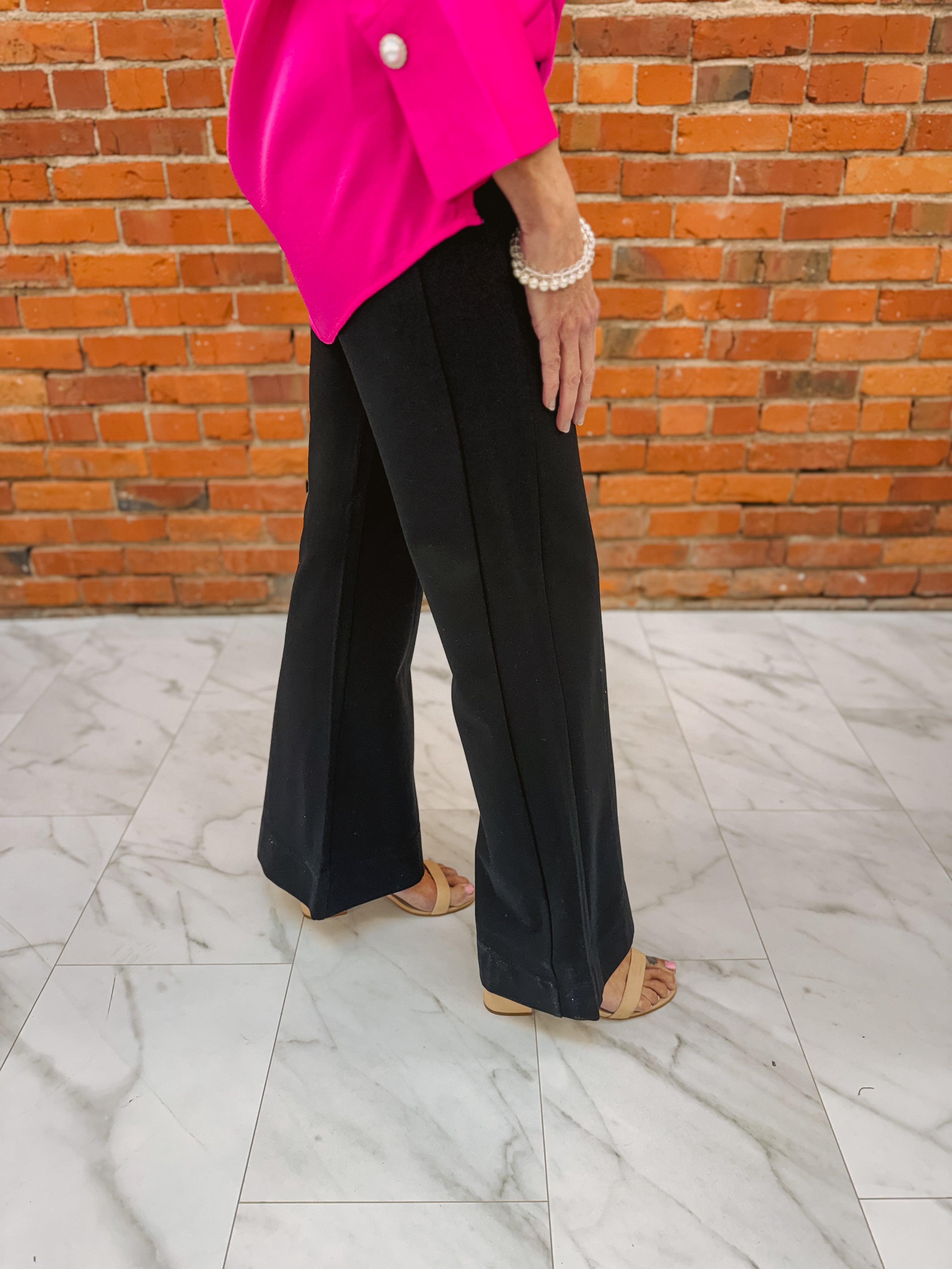 Elan Black Flair Pants