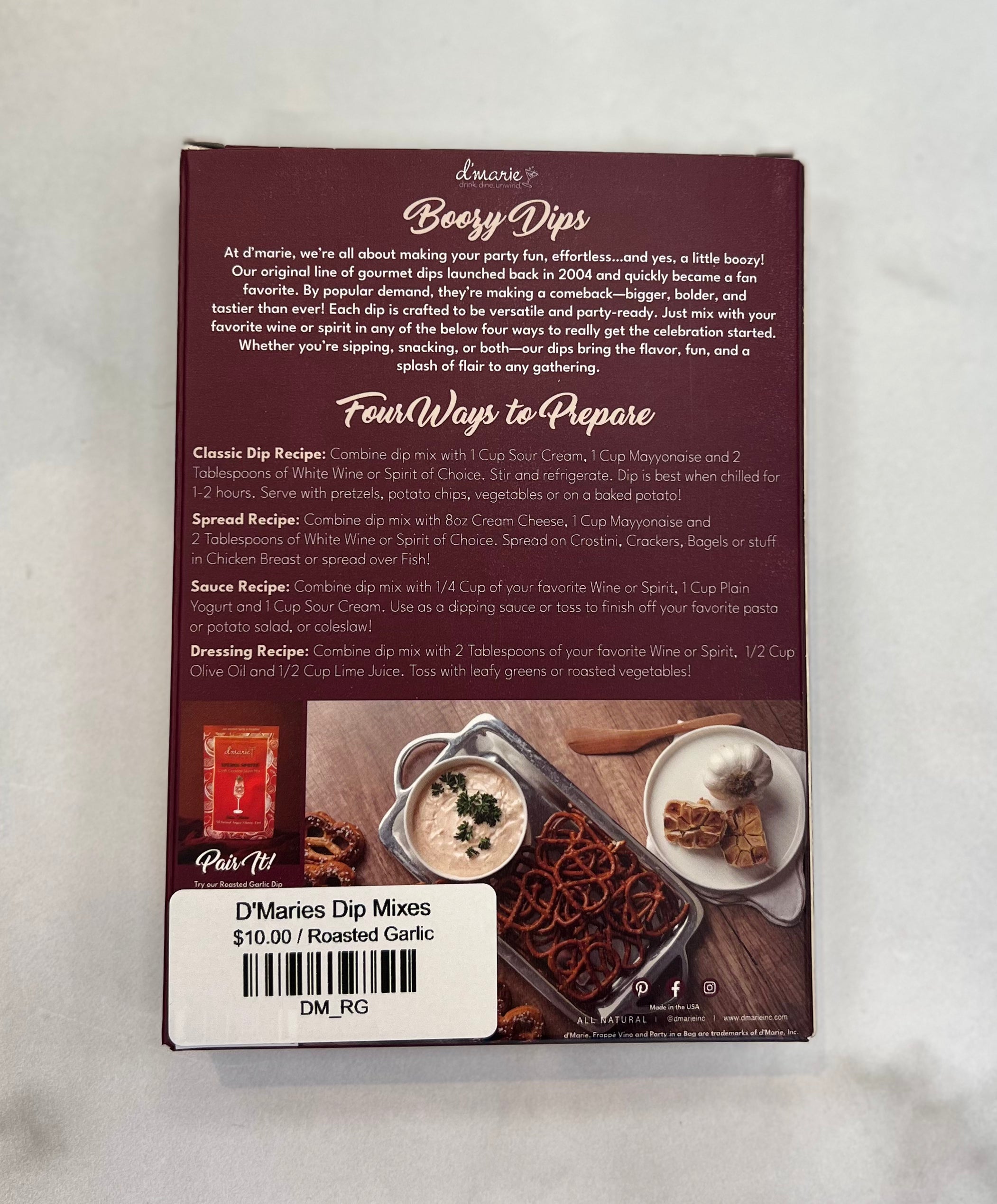 D'Maries Dip Mixes