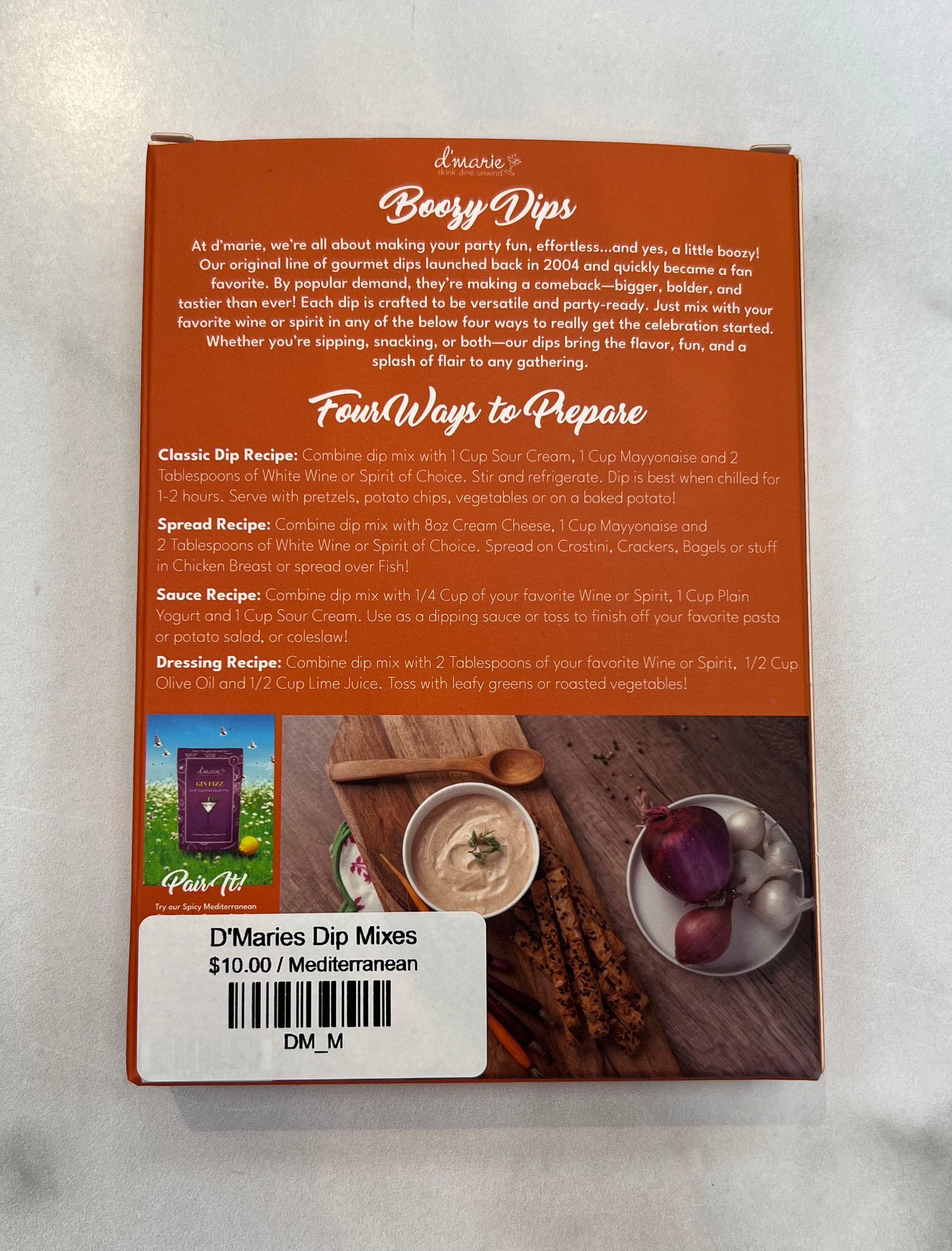 D'Maries Dip Mixes