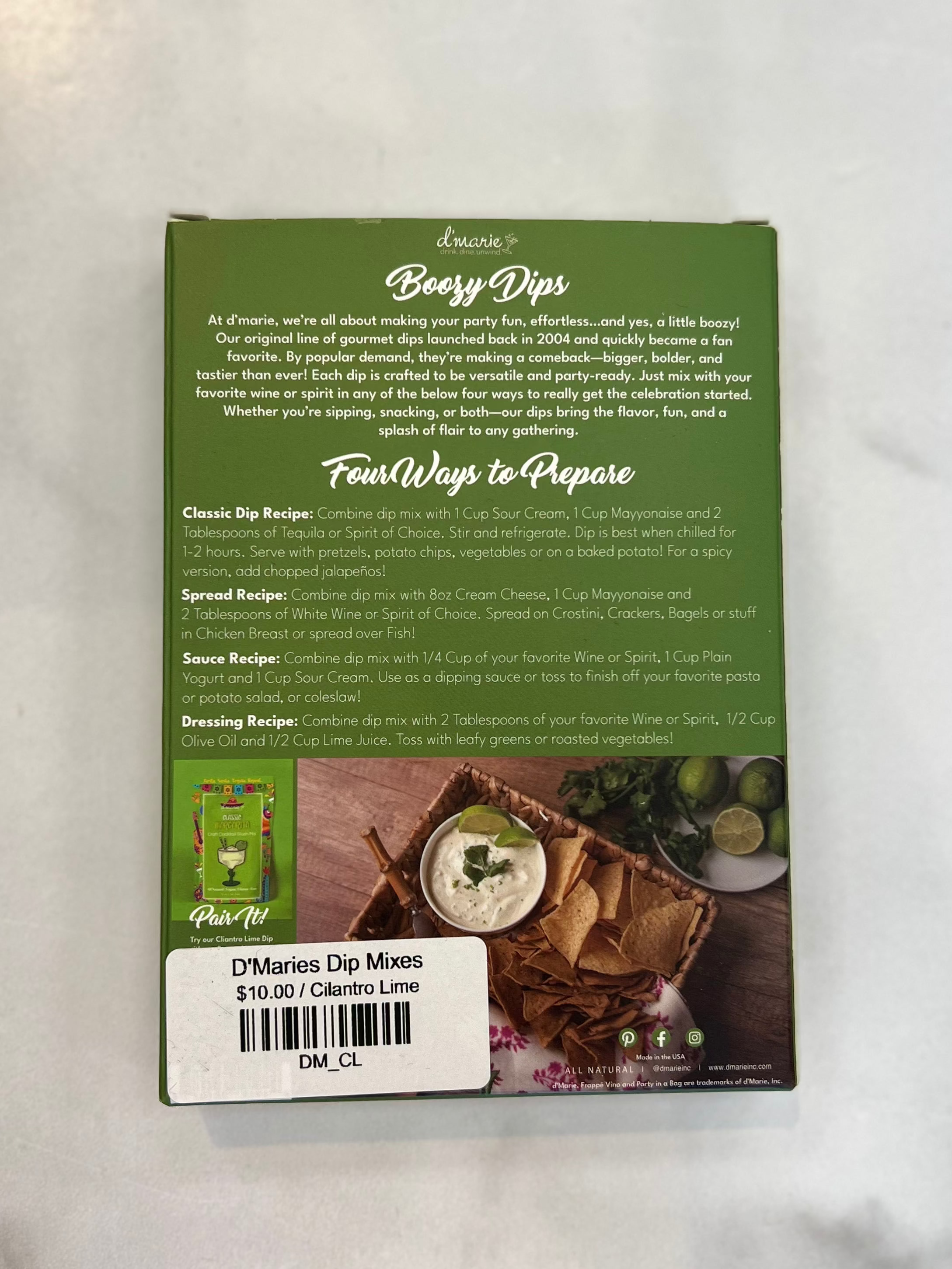 D'Maries Dip Mixes