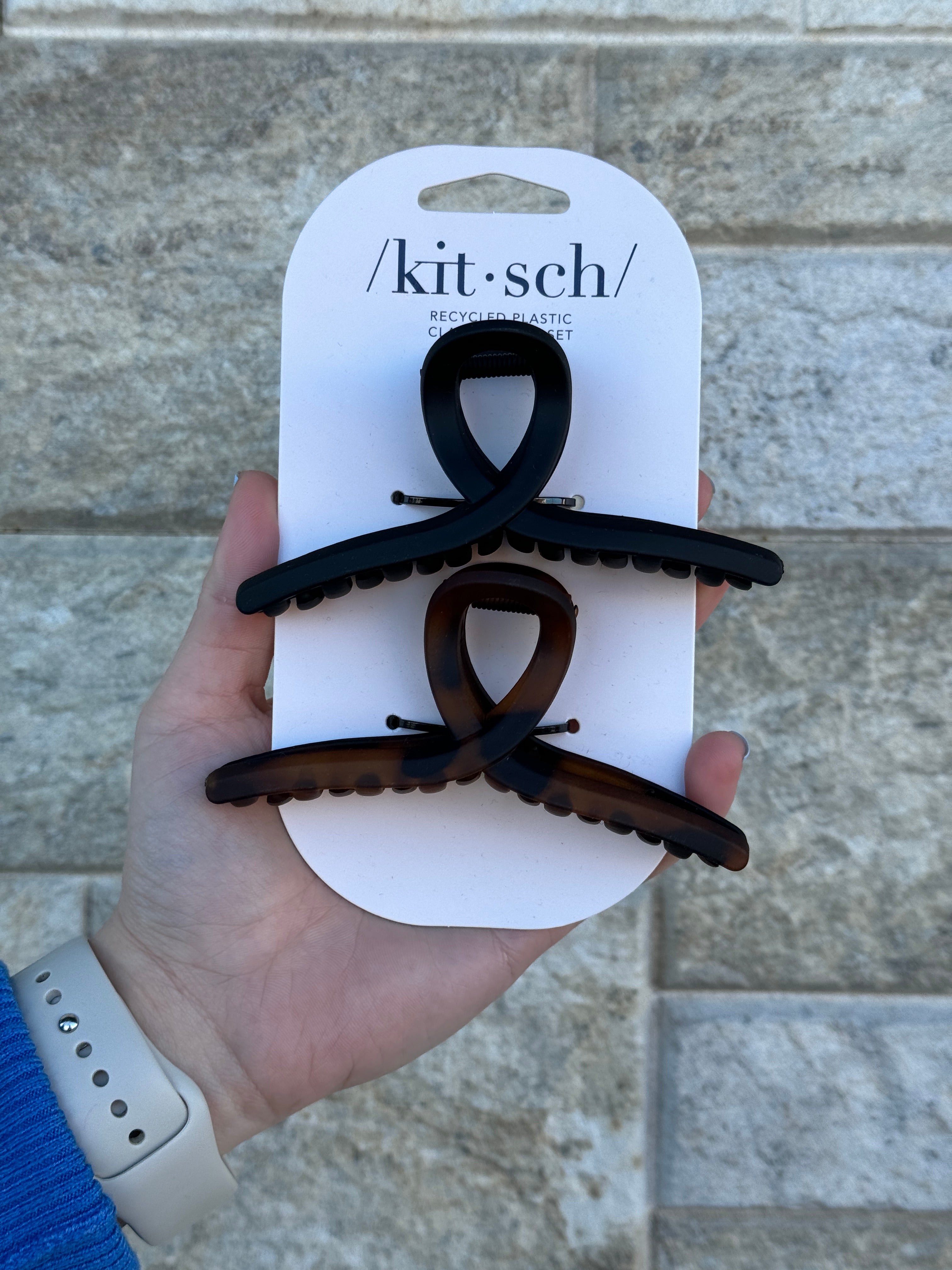 Large Loop Claw Clip - 2pc