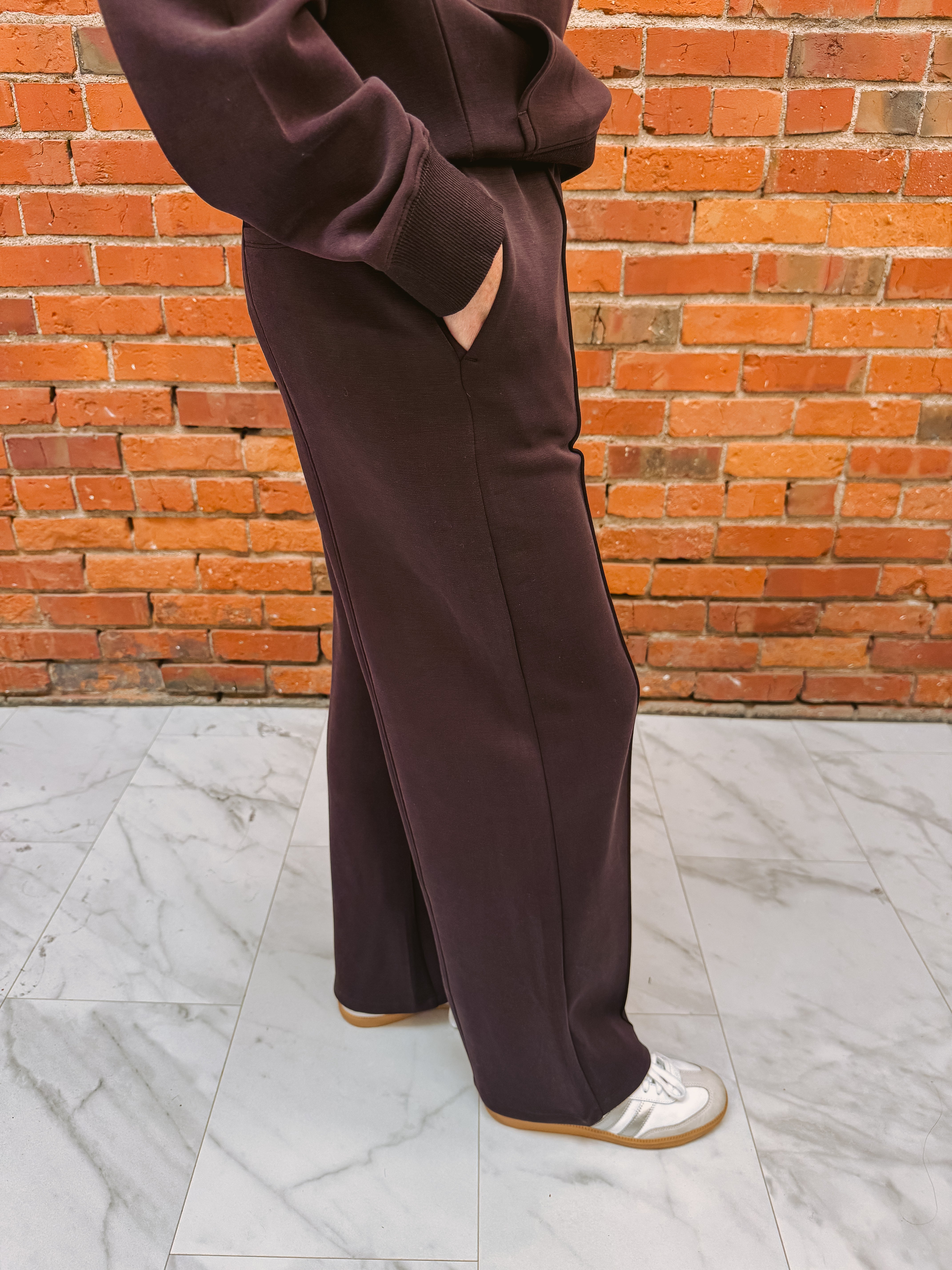 Tribal Wide Leg Pant w/ Pintucks