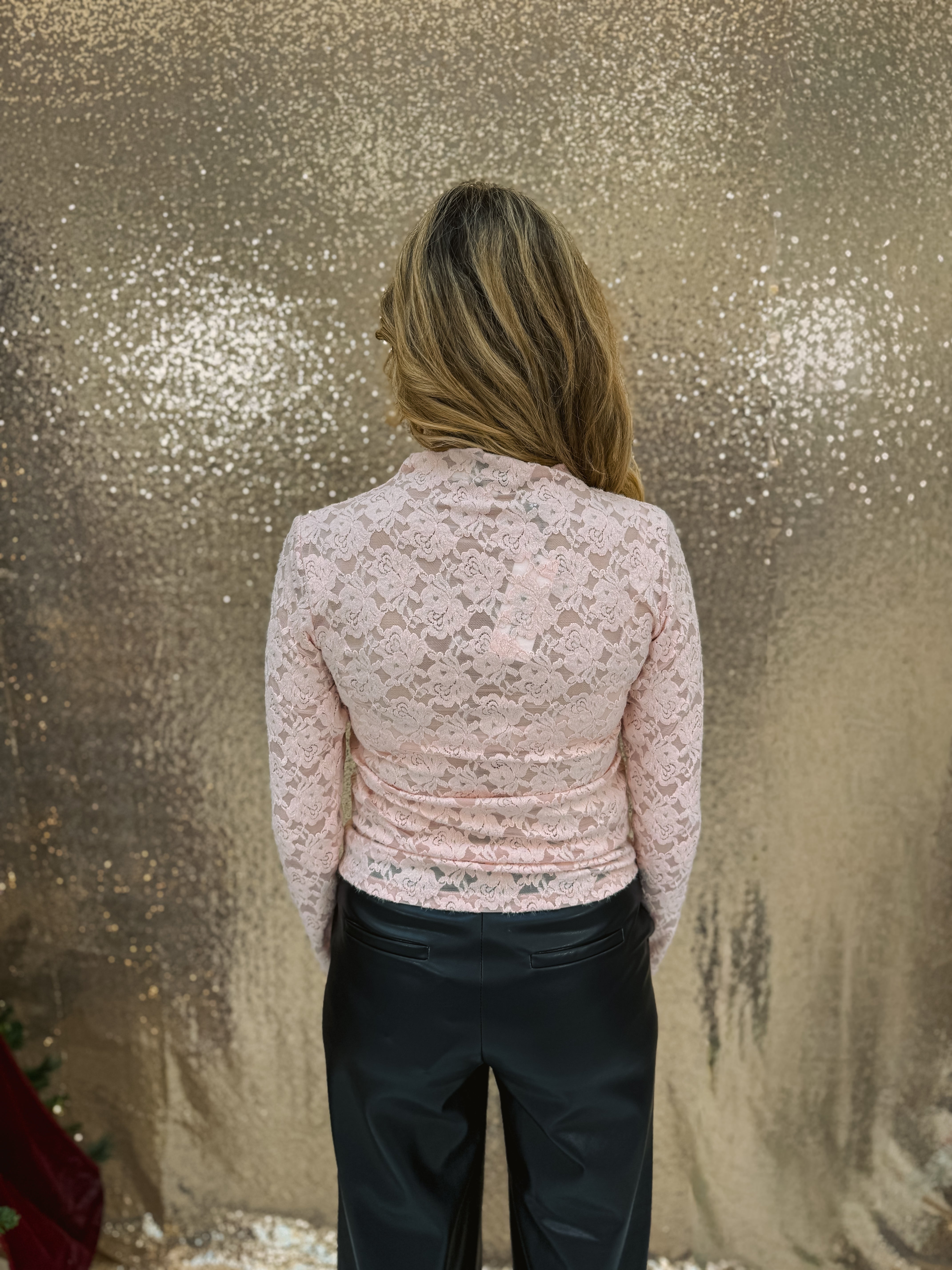 Molly Bracken Pink Knitted Top