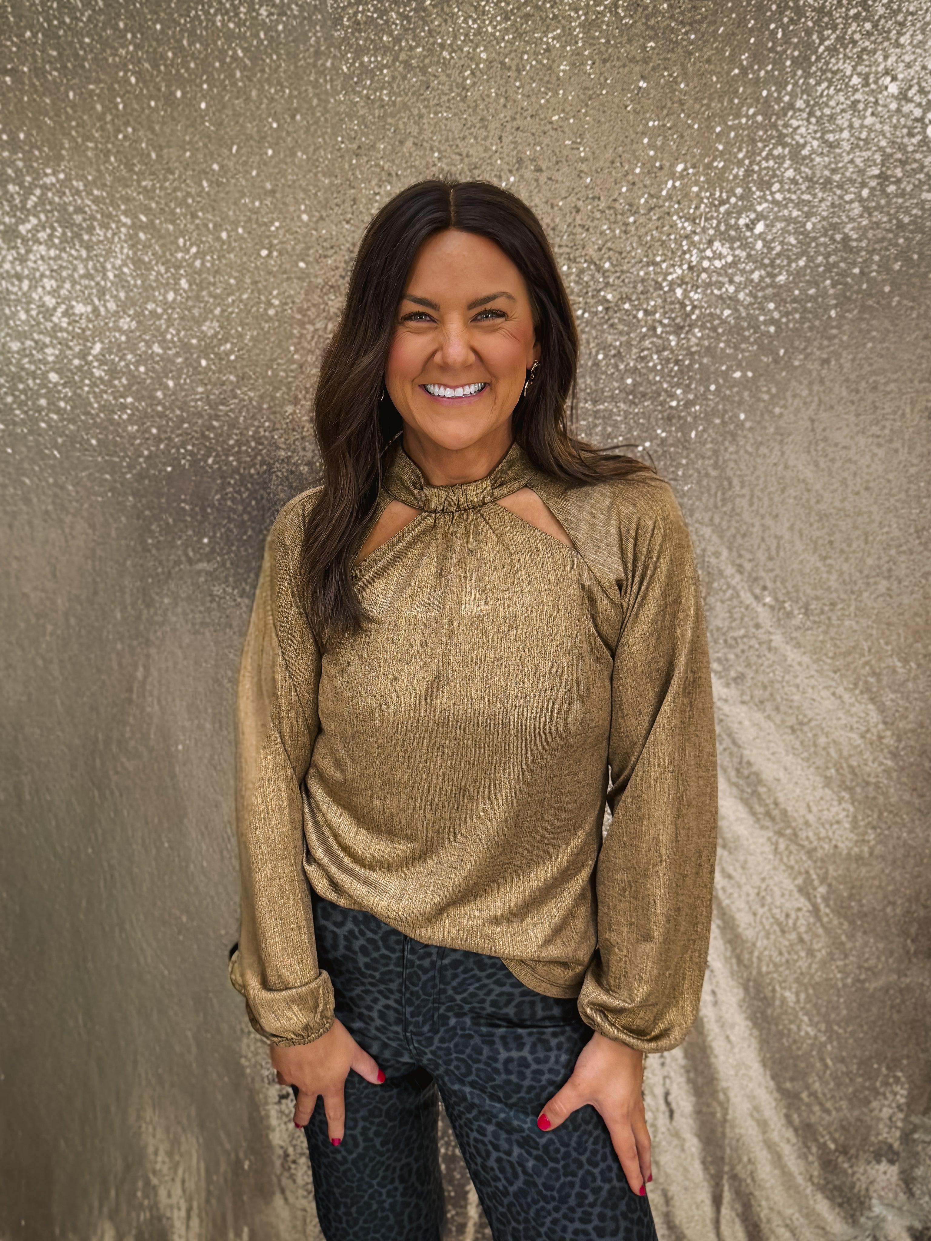 Molly Bracker Copper Blouse