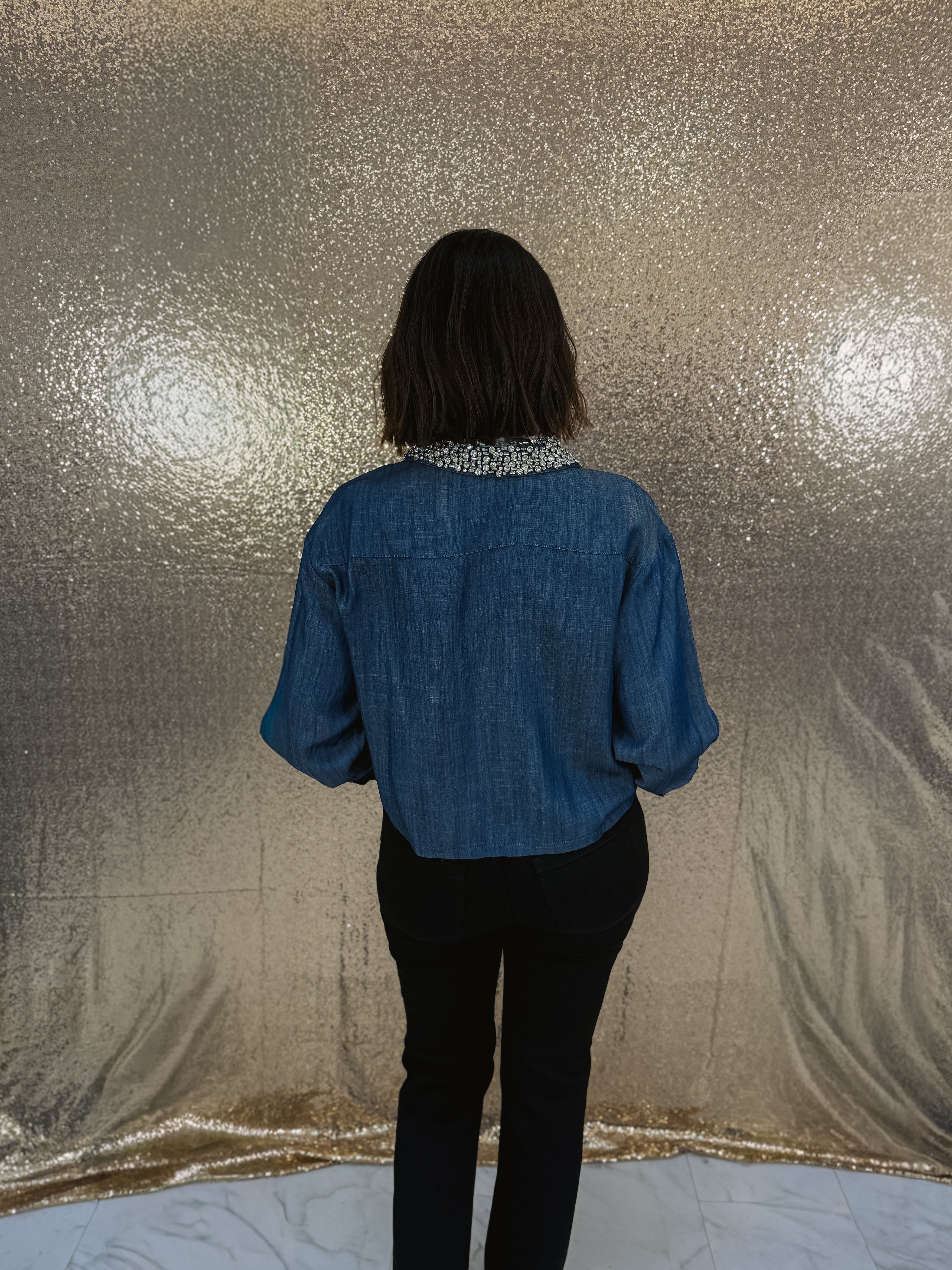 Elan Stone Collared Shirt