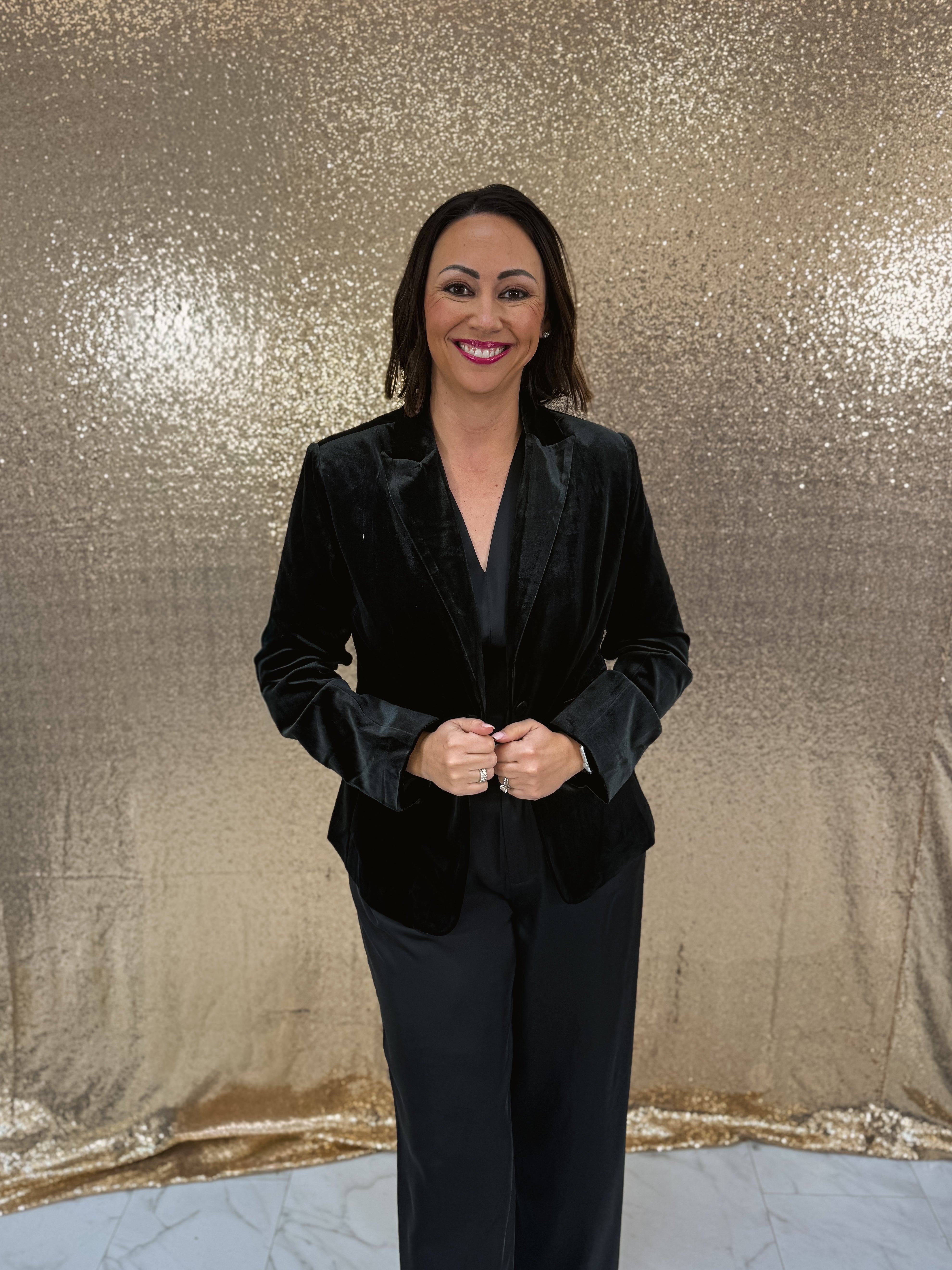 Elan Velvet Blazer