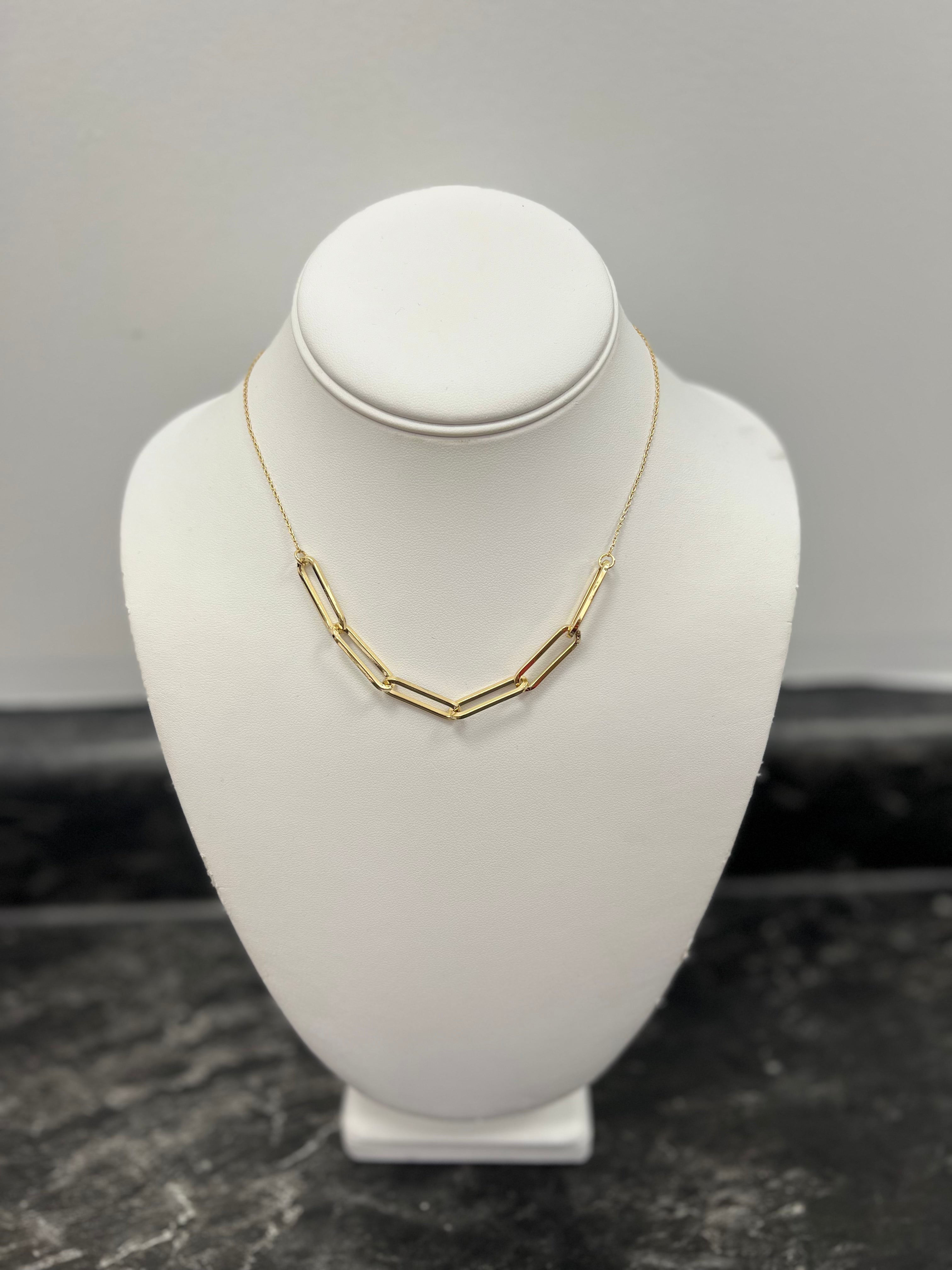 Chain Link Dainty Layer Necklace