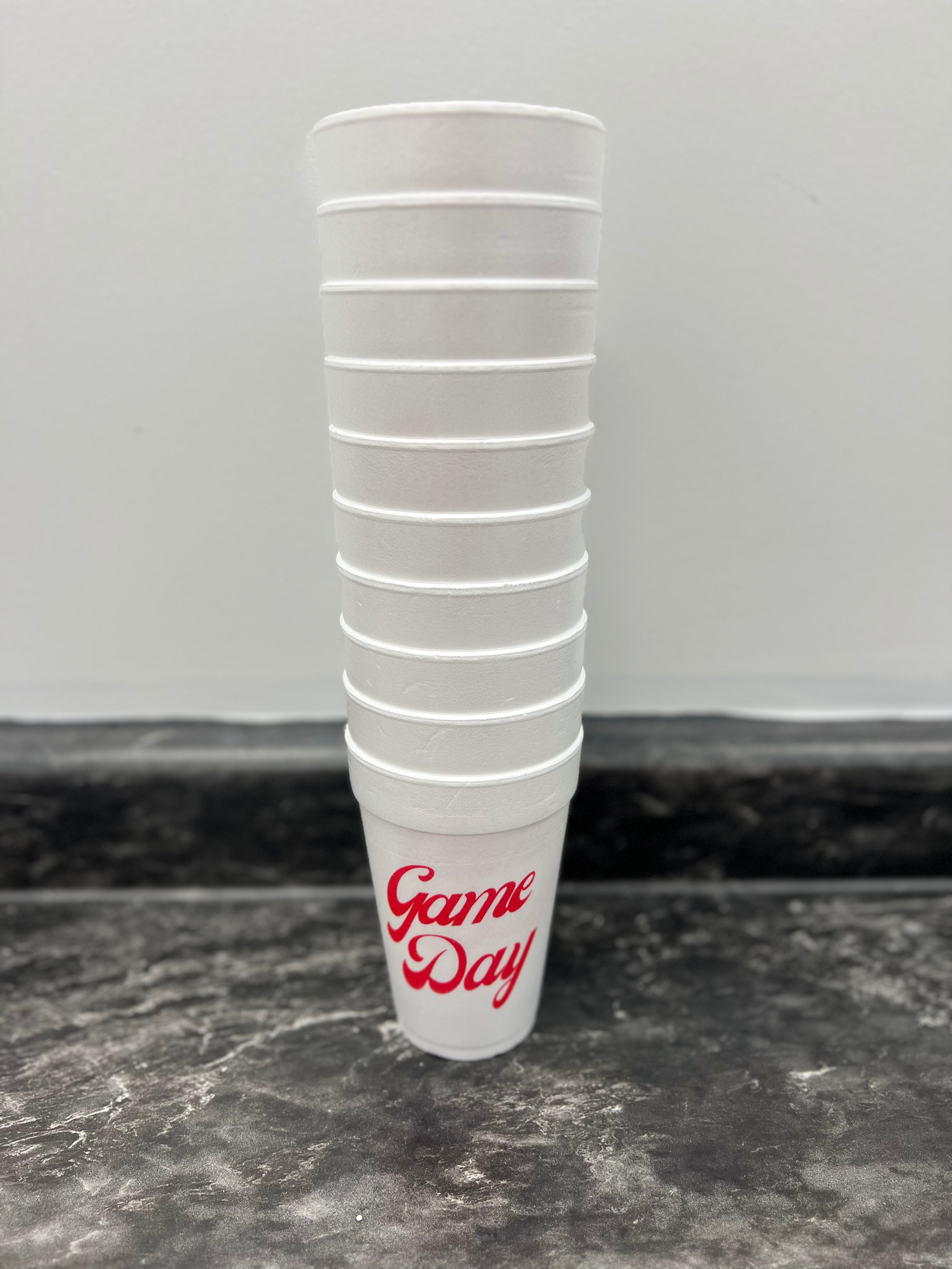 Styrofoam Party Cups