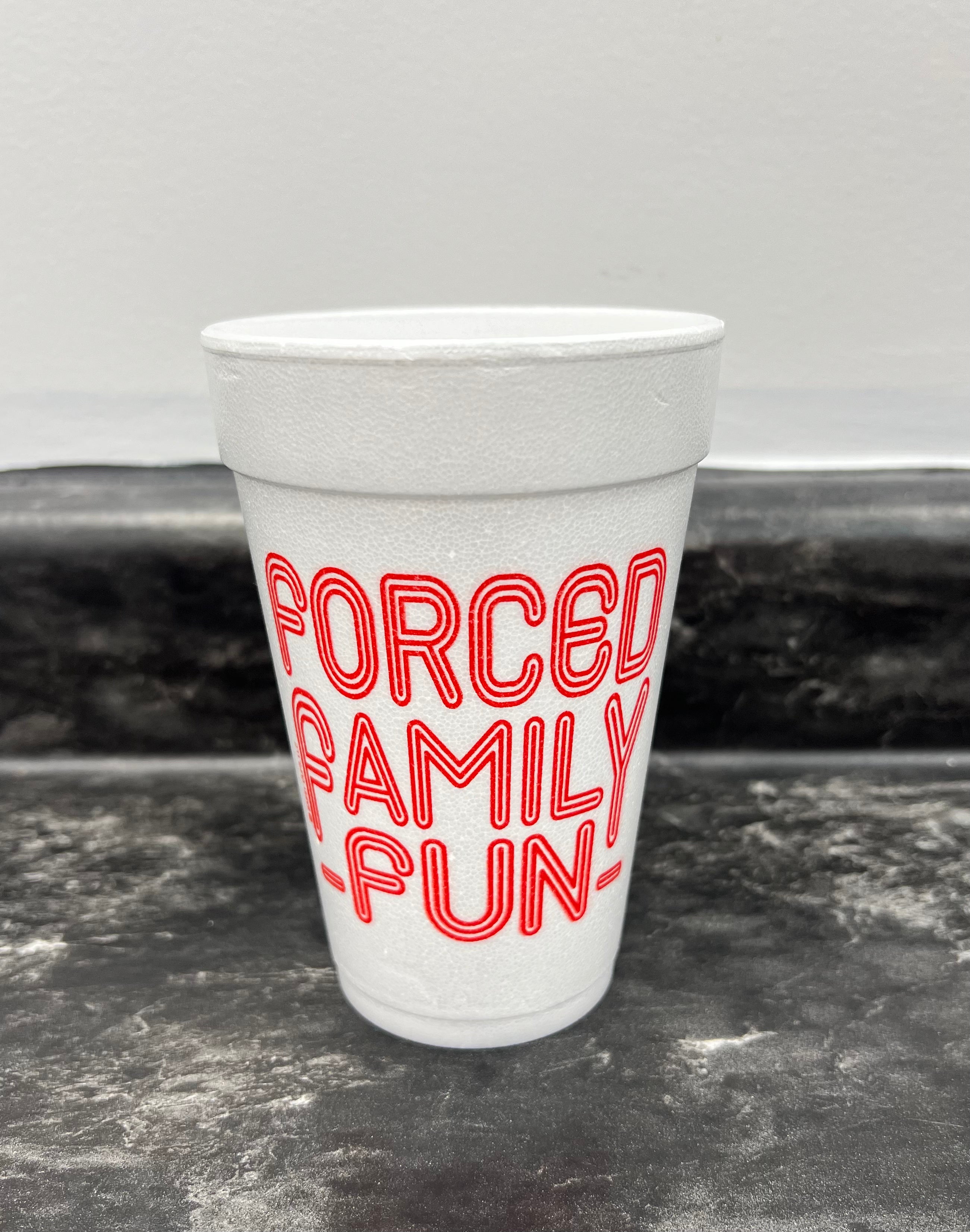 Styrofoam Party Cups