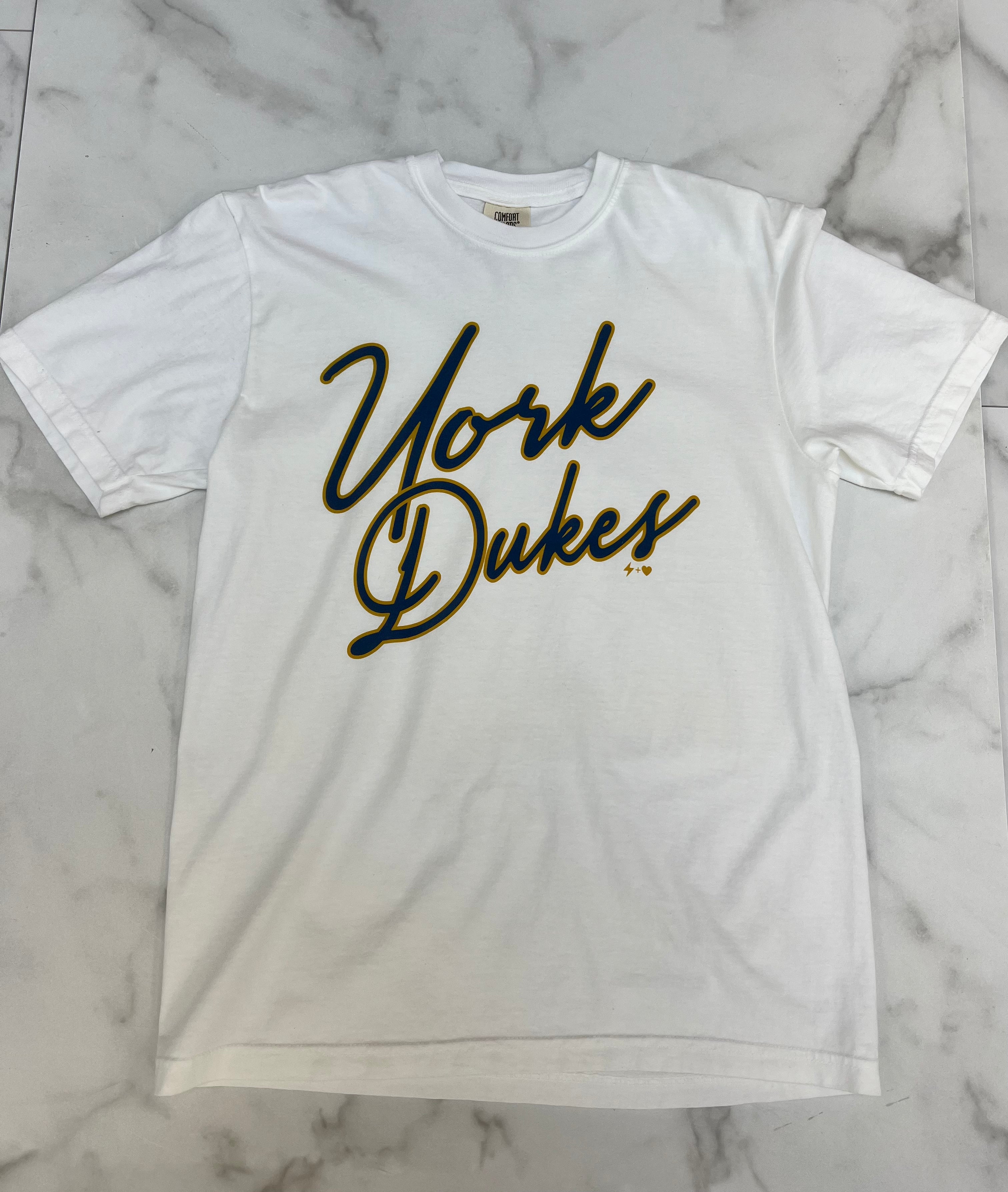 York Script Graphic Tee