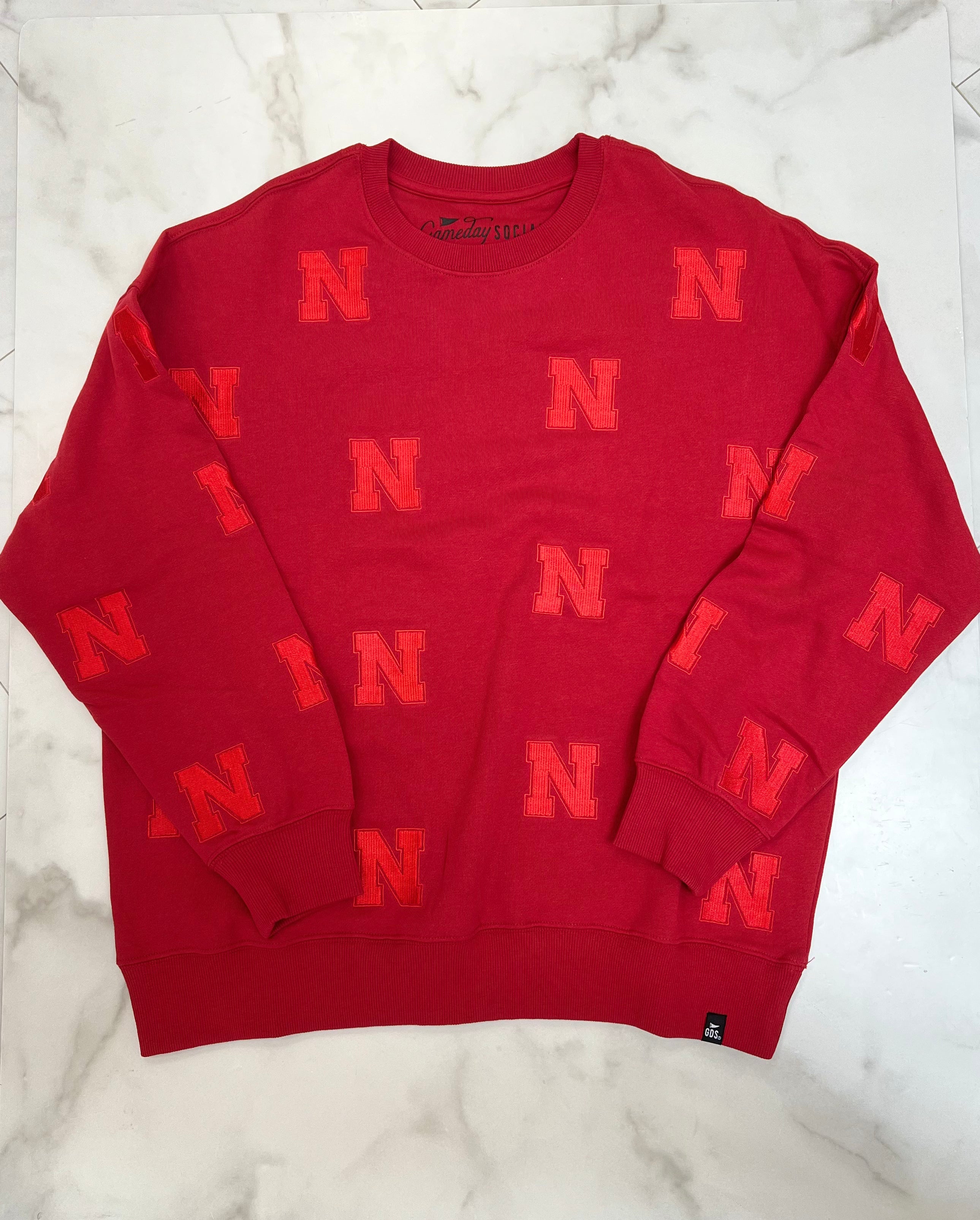Nebraska Sanders Shadow Sweatshirt