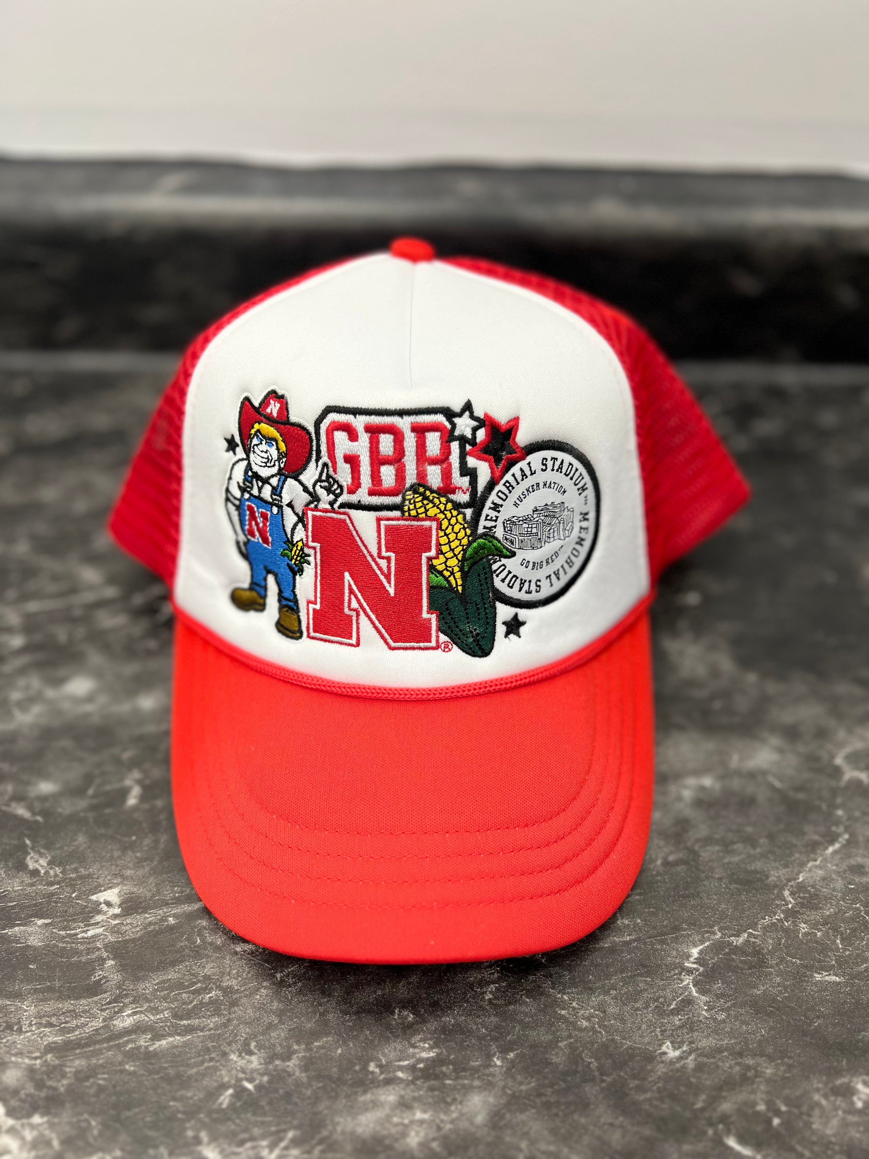 Nebraska Layer Patch Foam Hat