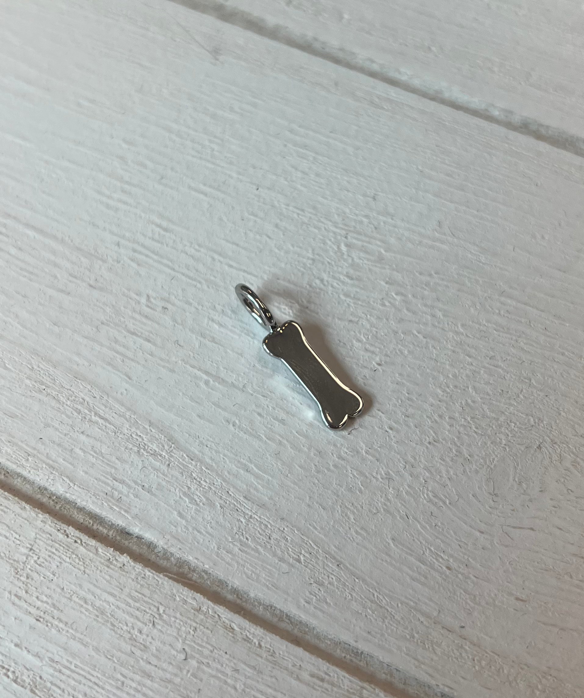 Sis Kiss Dog Bone Charm