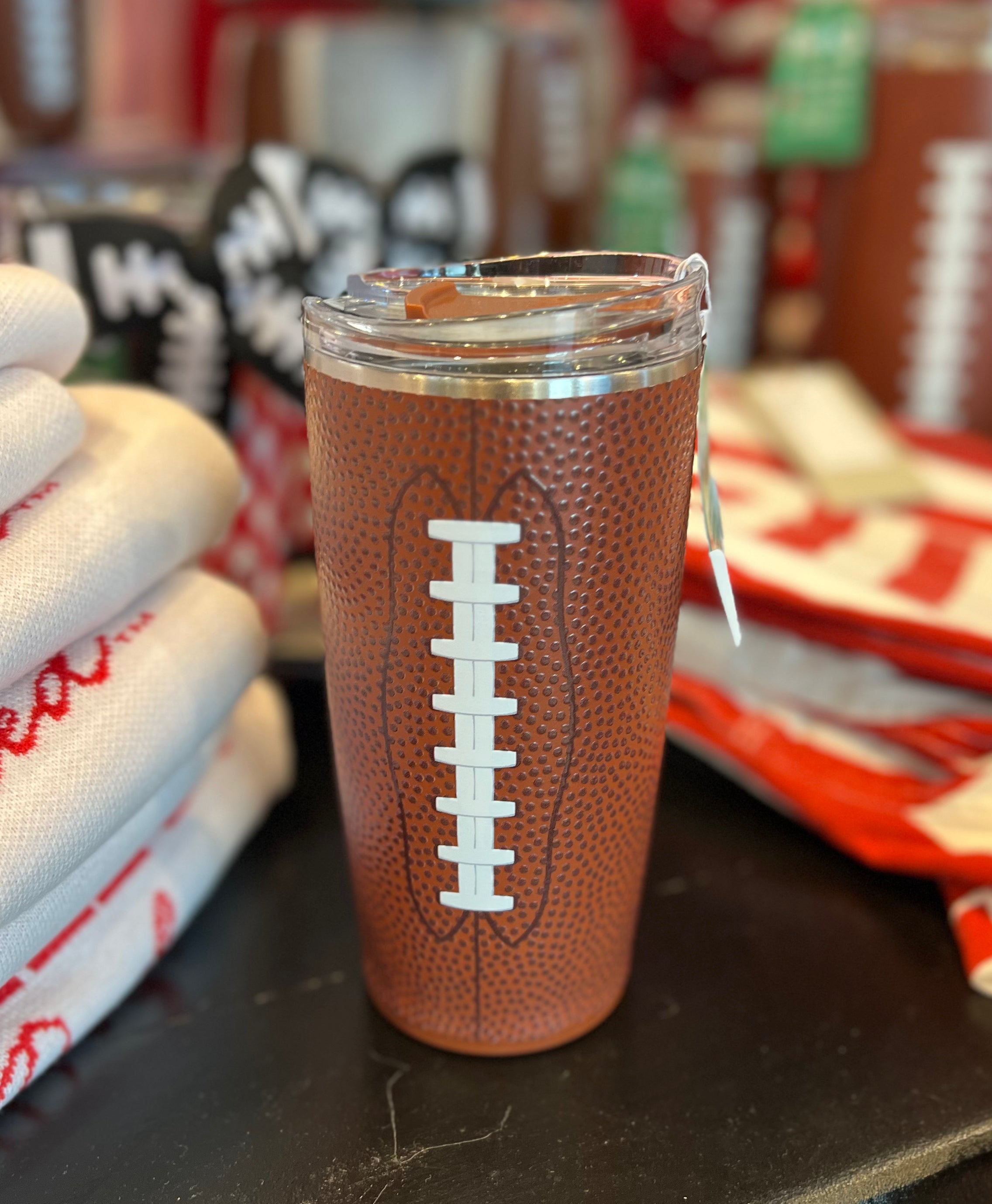 SWIG Football Tumbler 22oz