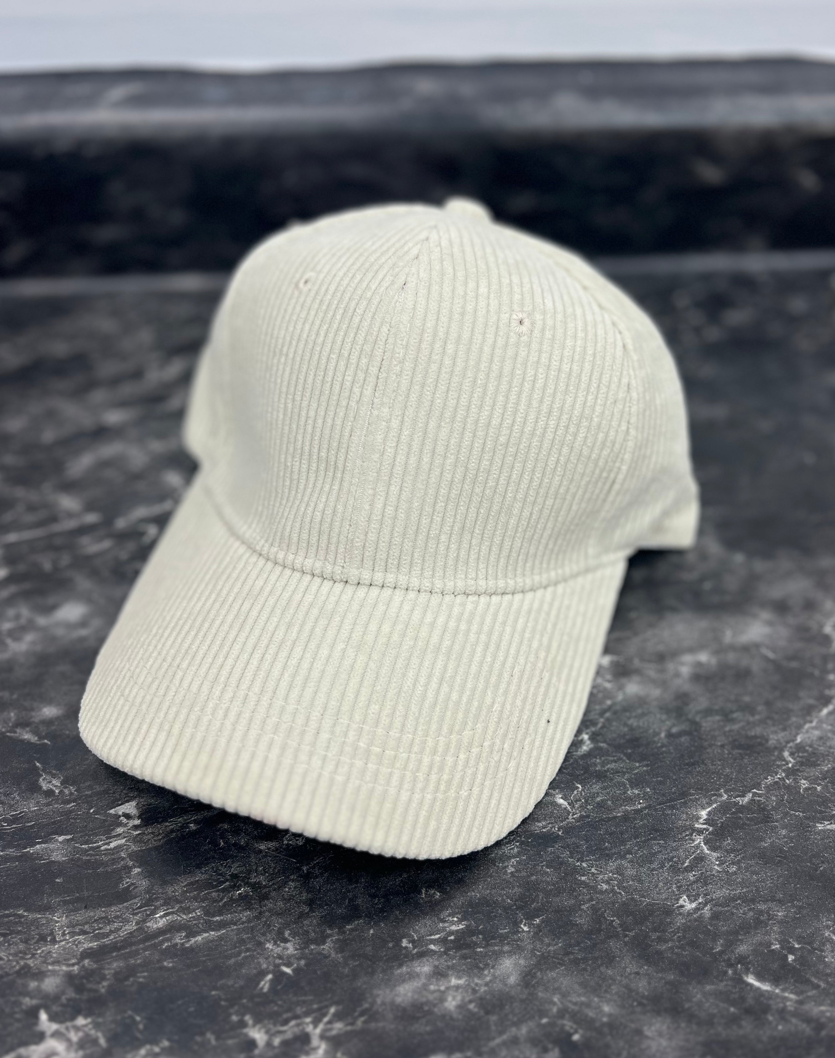 Corduroy Baseball Cap