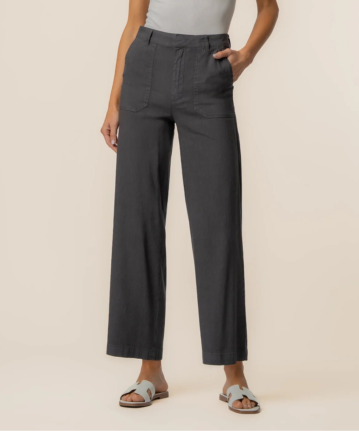 KUT Topaz High Rise Wide Leg