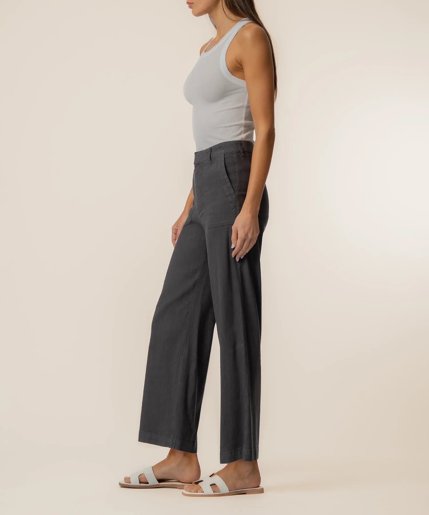 KUT Topaz High Rise Wide Leg