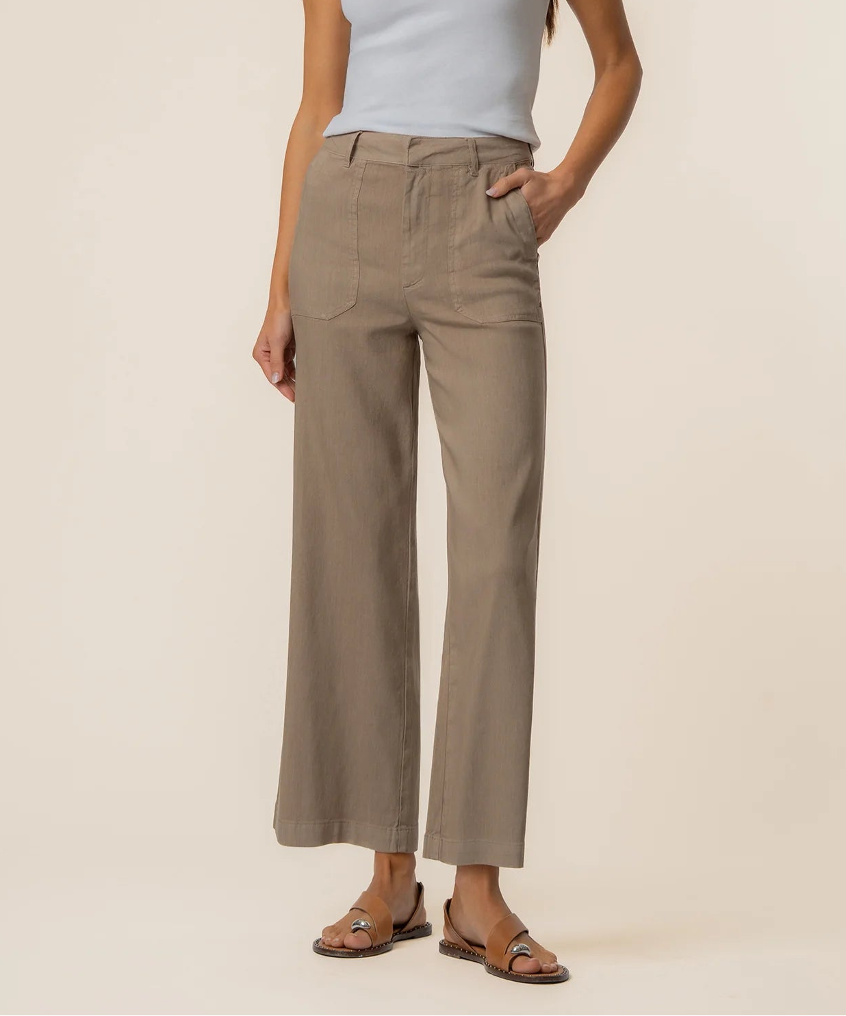 KUT Topaz High Rise Wide Leg