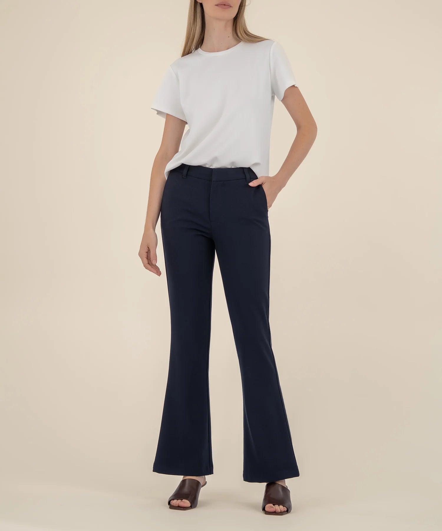 KUT Stella High Rise Flare Trouser