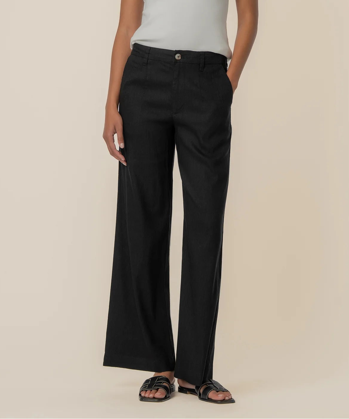 KUT Meg HR Wide Straight Leg