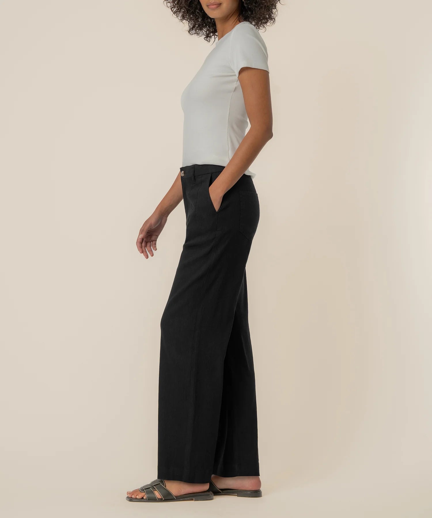 KUT Meg HR Wide Straight Leg